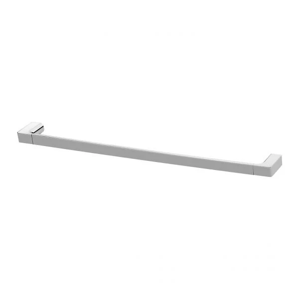 Gloss Single Towel Rail 600mm, Chrome