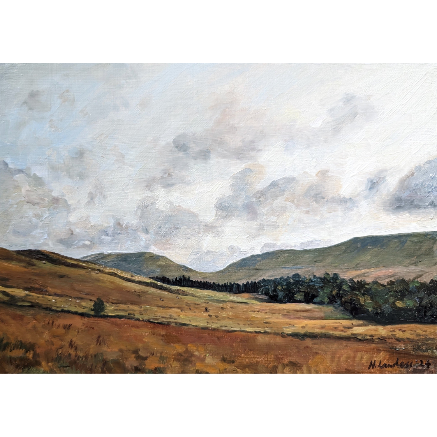 Soft Sunrise Over Pen Y Fan - Harriet Lawless Artist