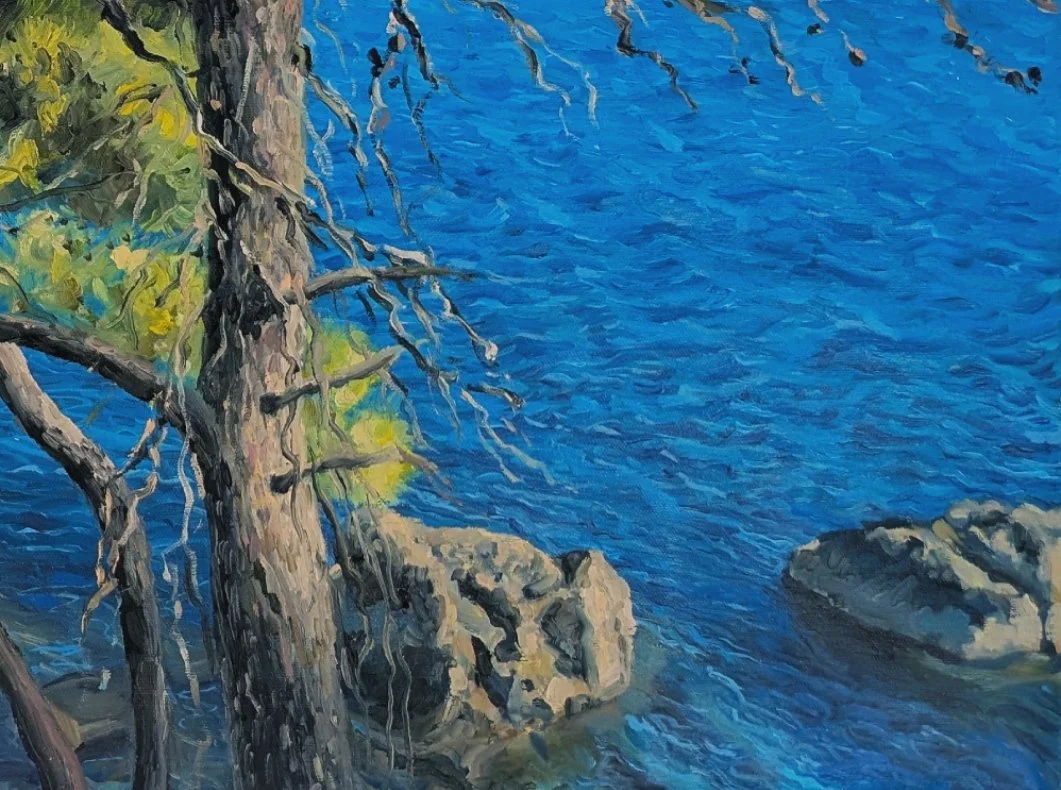 Pine Tree, Koroni - Harriet Lawless Artist