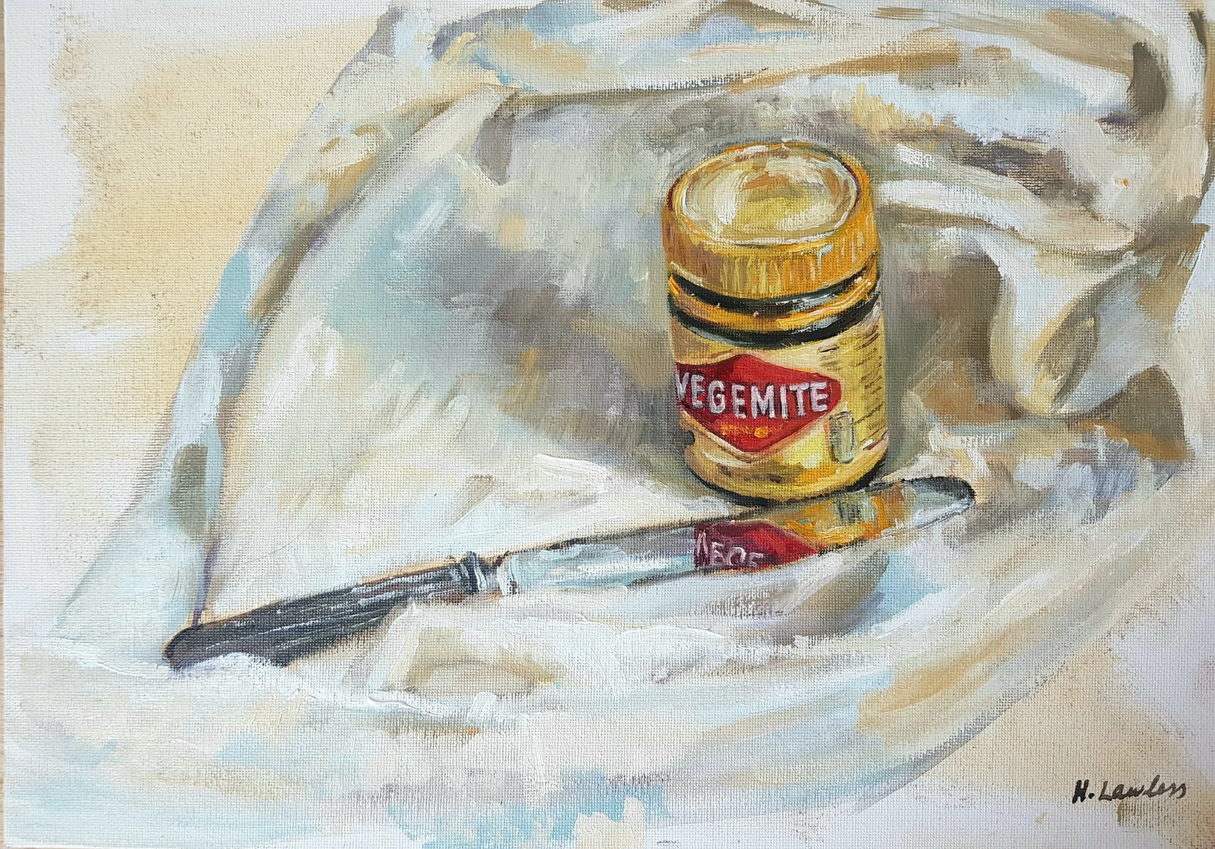 "Or How Wide I Roam" Vegemite - Harriet Lawless Artist