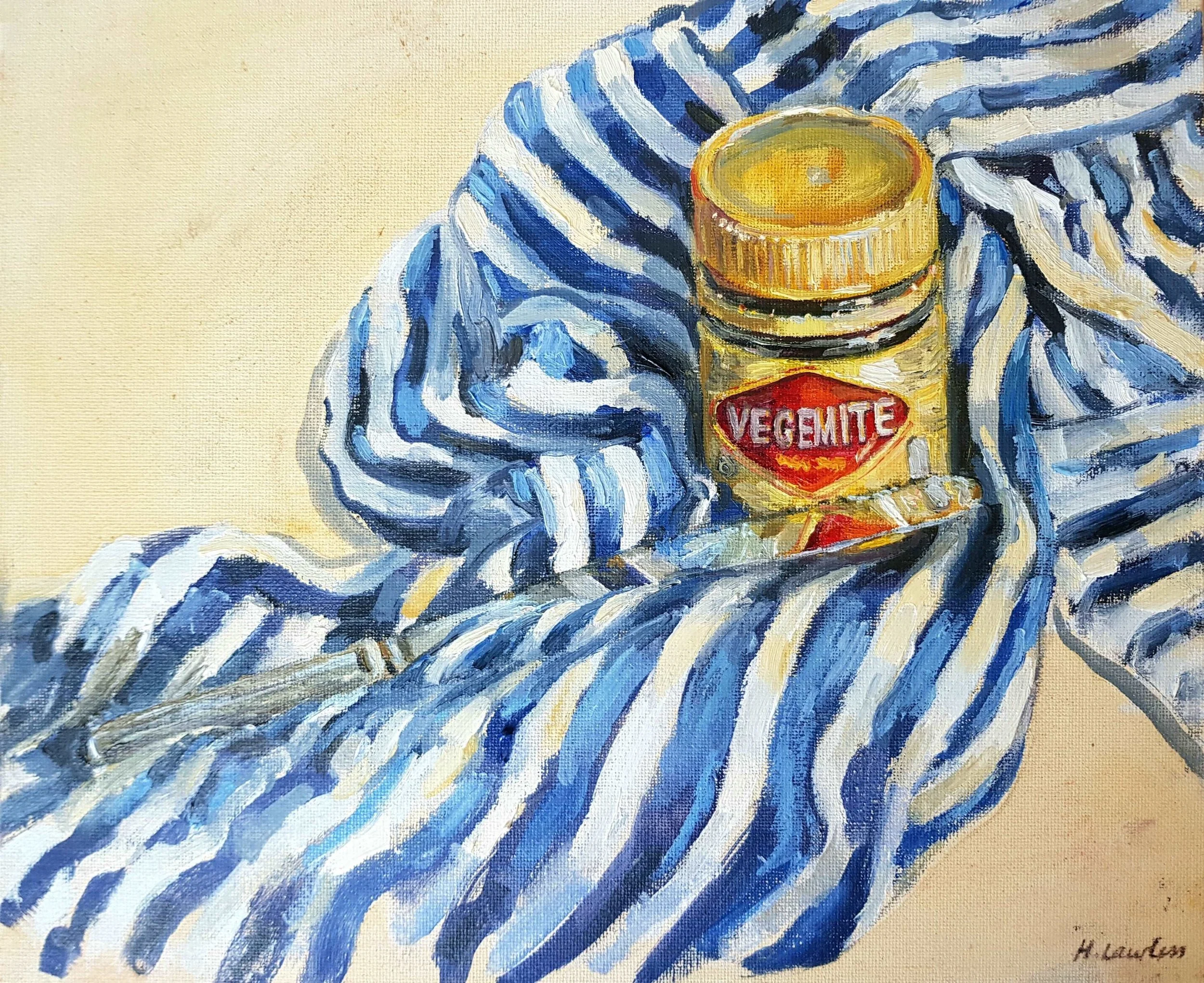 "I Still Call Australia Home" Vegemite - Harriet Lawless Artist