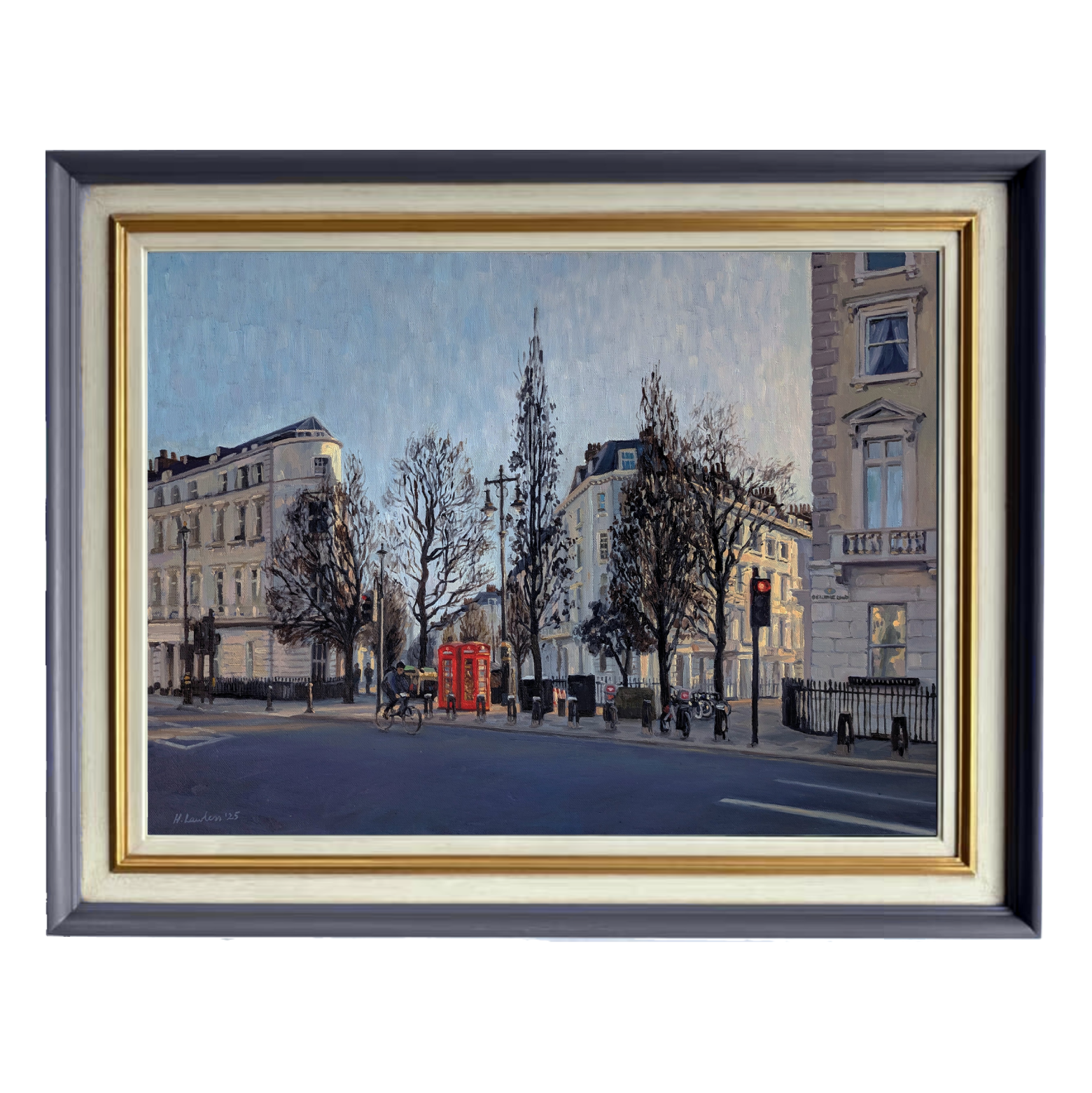 Evening Glow on Belgrave Road, Pimlico