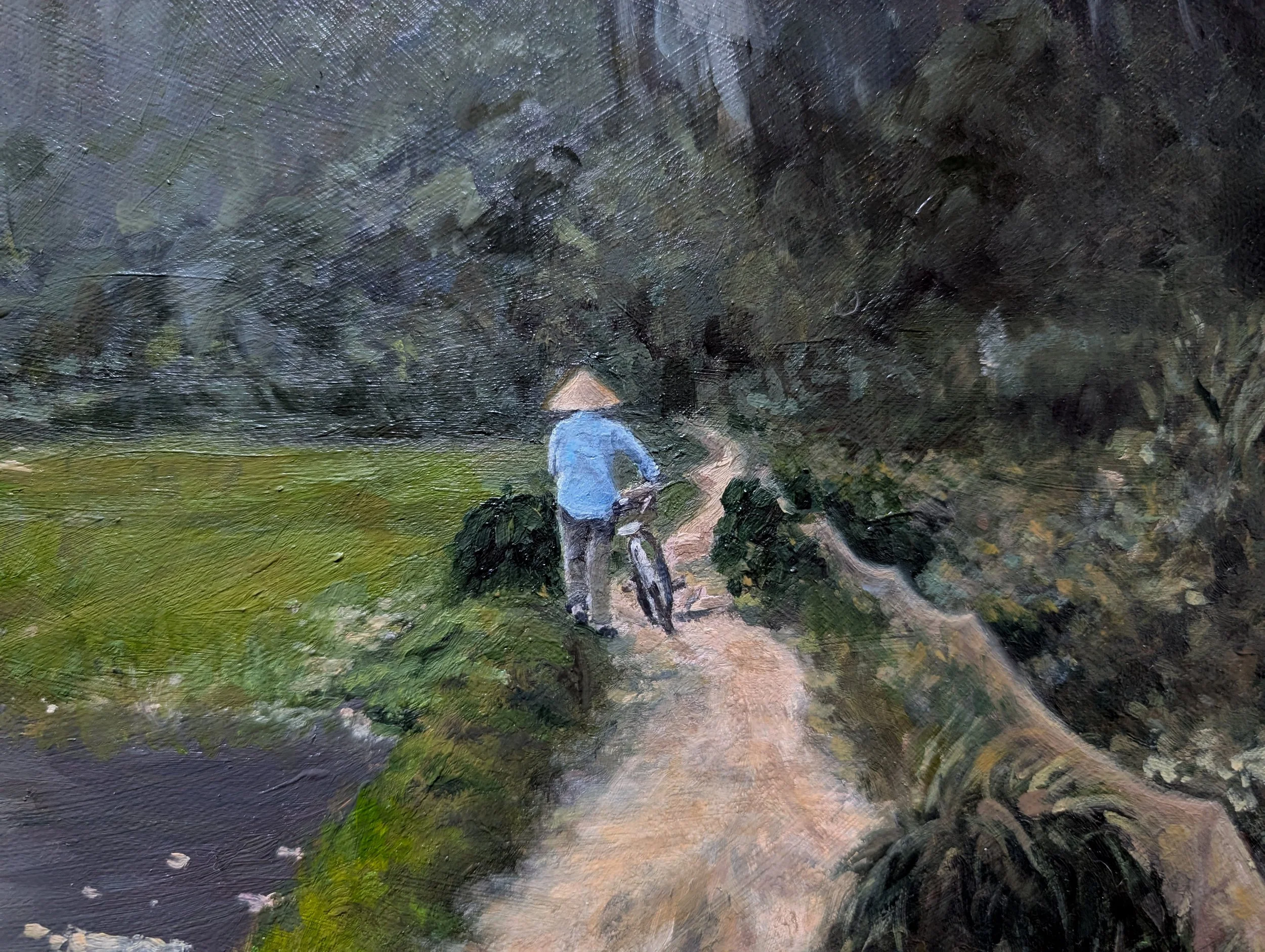 Where the Light Leads; Through the Paddies - Harriet Lawless Artist