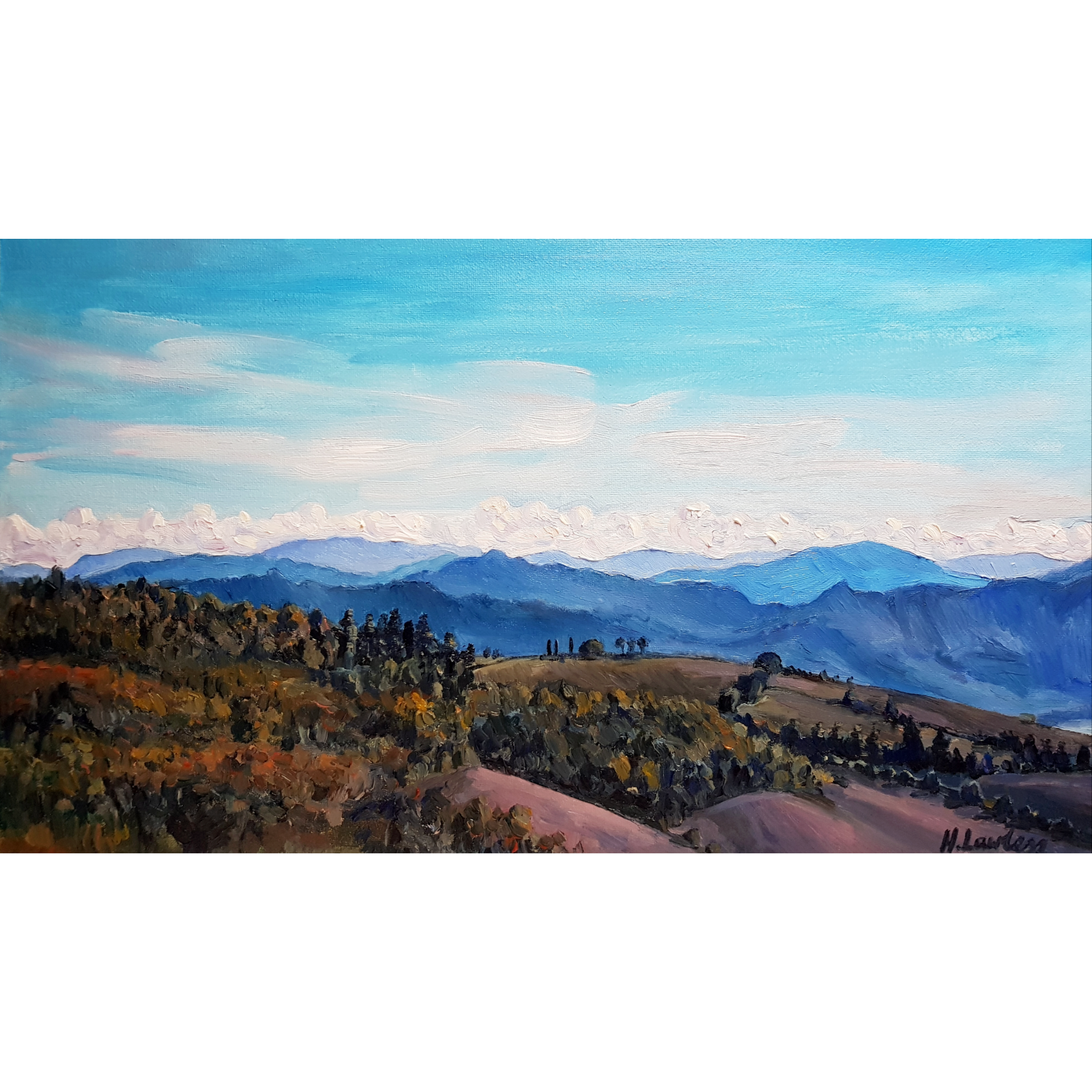 The Hills of Bologna, Italy