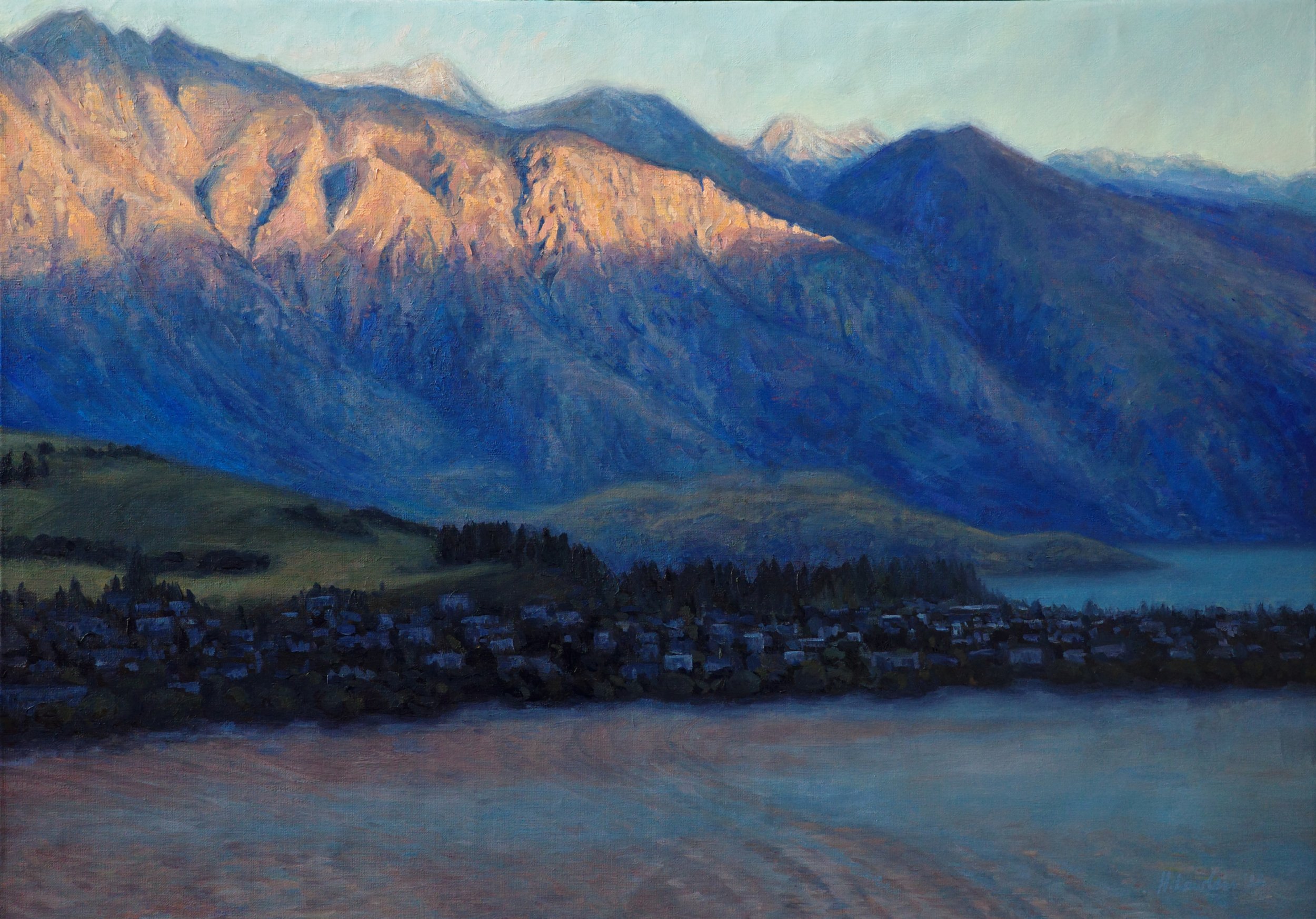 A Remarkable Sunset - Harriet Lawless Artist