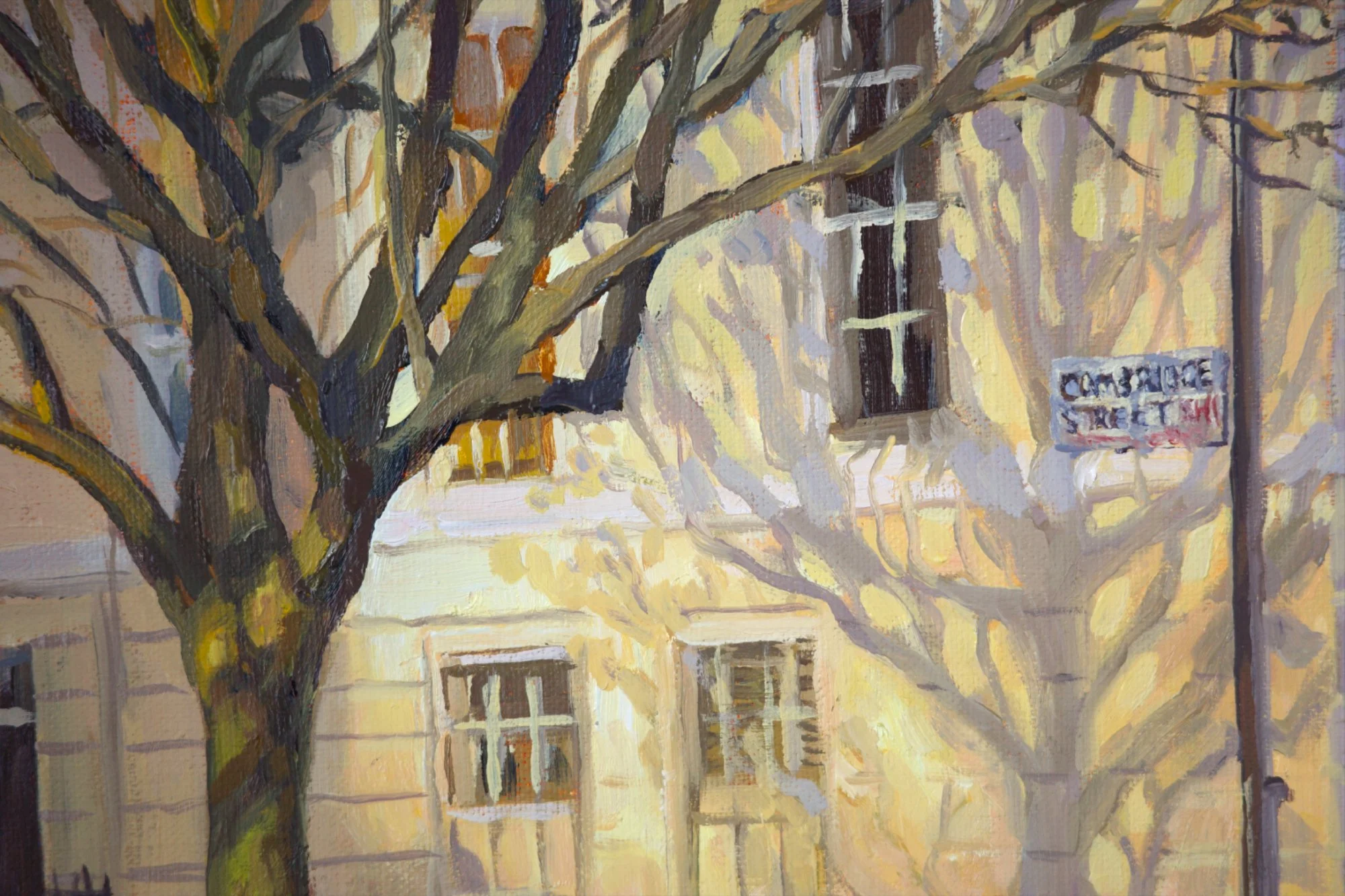 Winter Light on the Pimlico Grid - Harriet Lawless Artist