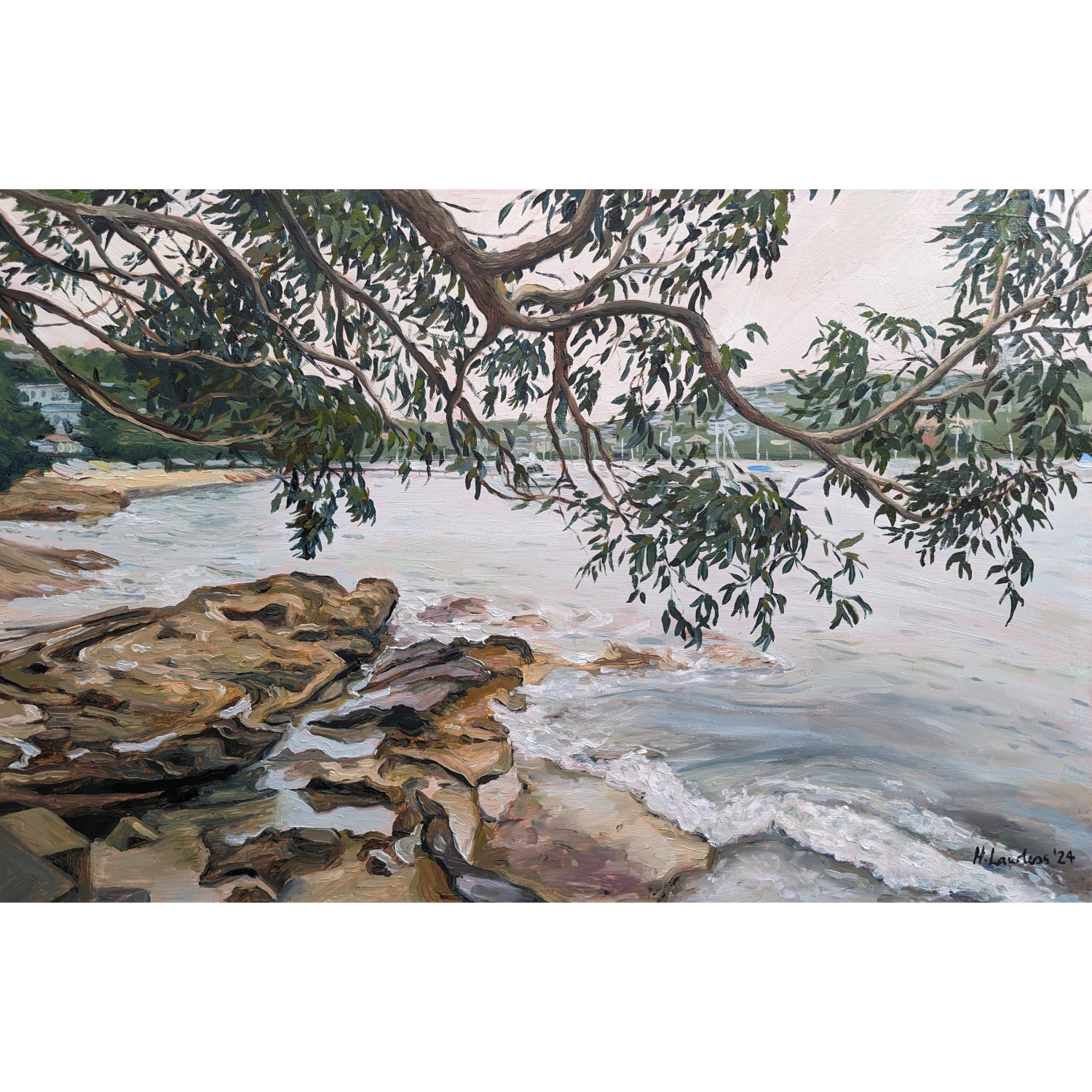 Forty Baskets Beach, Manly Cove - Harriet Lawless Artist