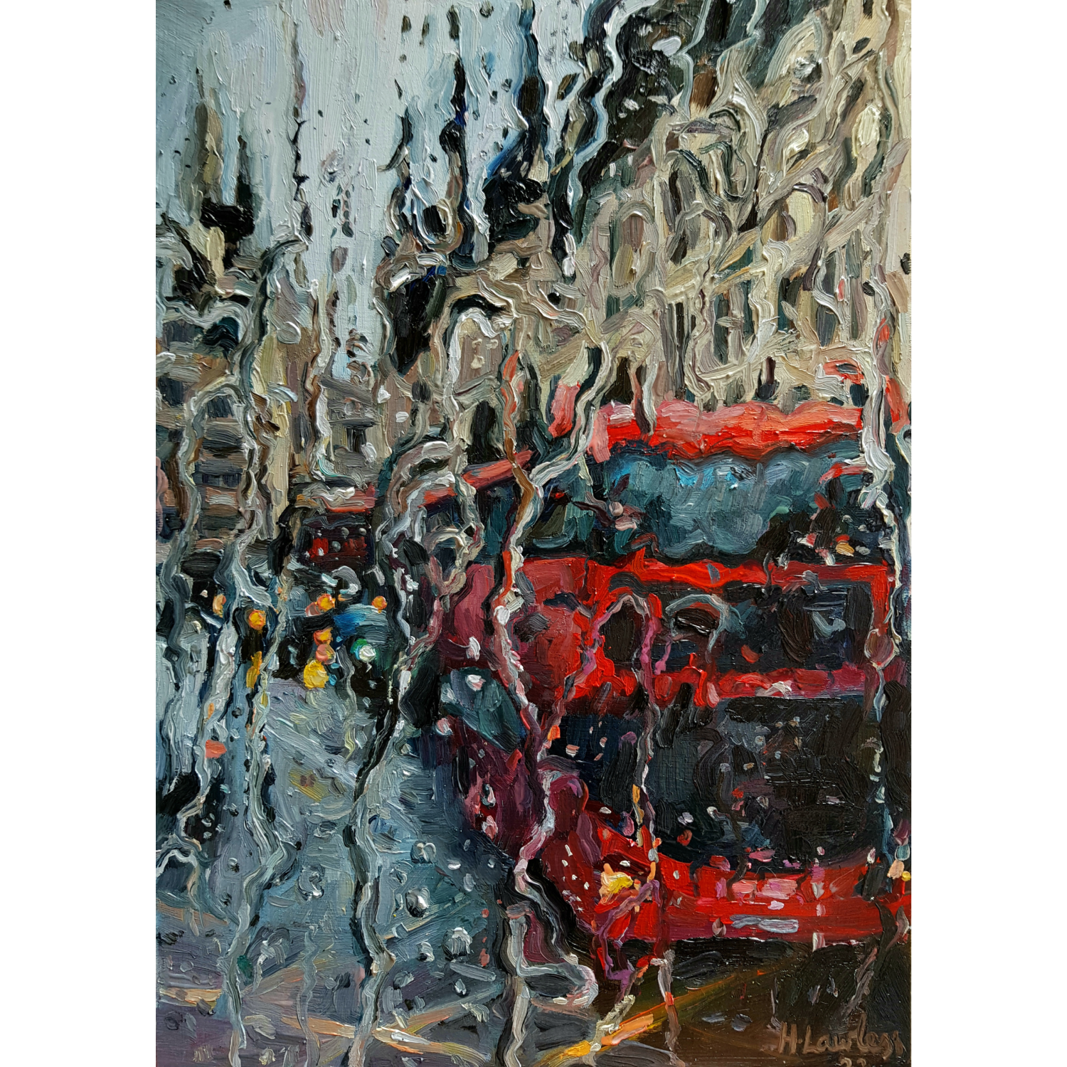 Gloomy Old London - Harriet Lawless Artist