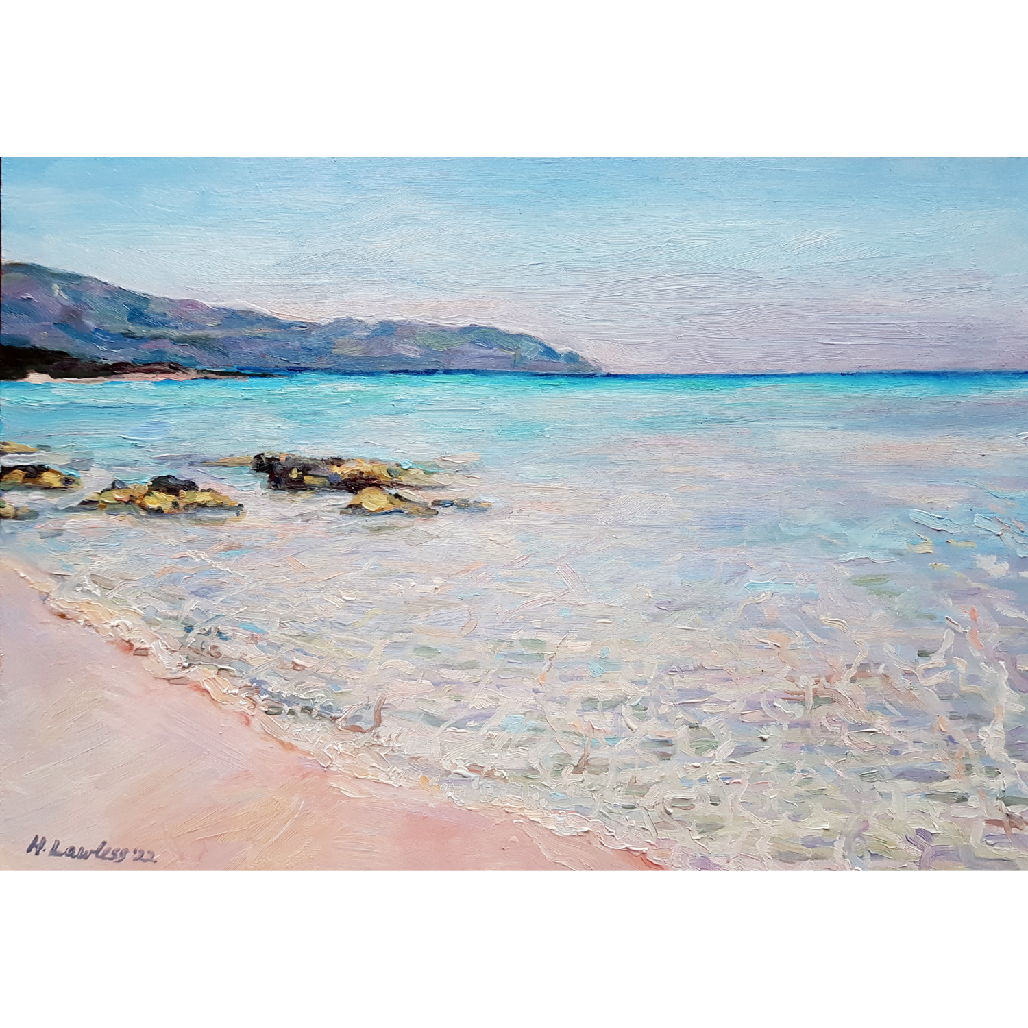 Elafonisi Beach, Crete - Harriet Lawless Artist