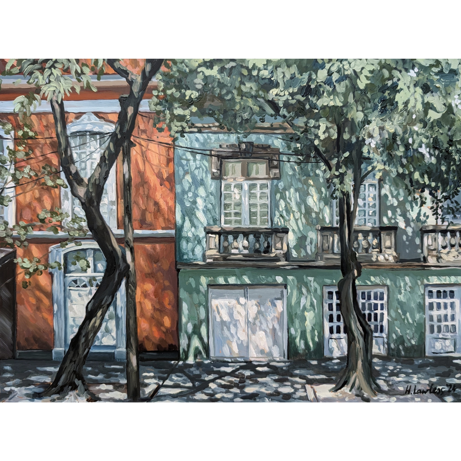 Mango and Lime in Mexico City - Harriet Lawless Artist