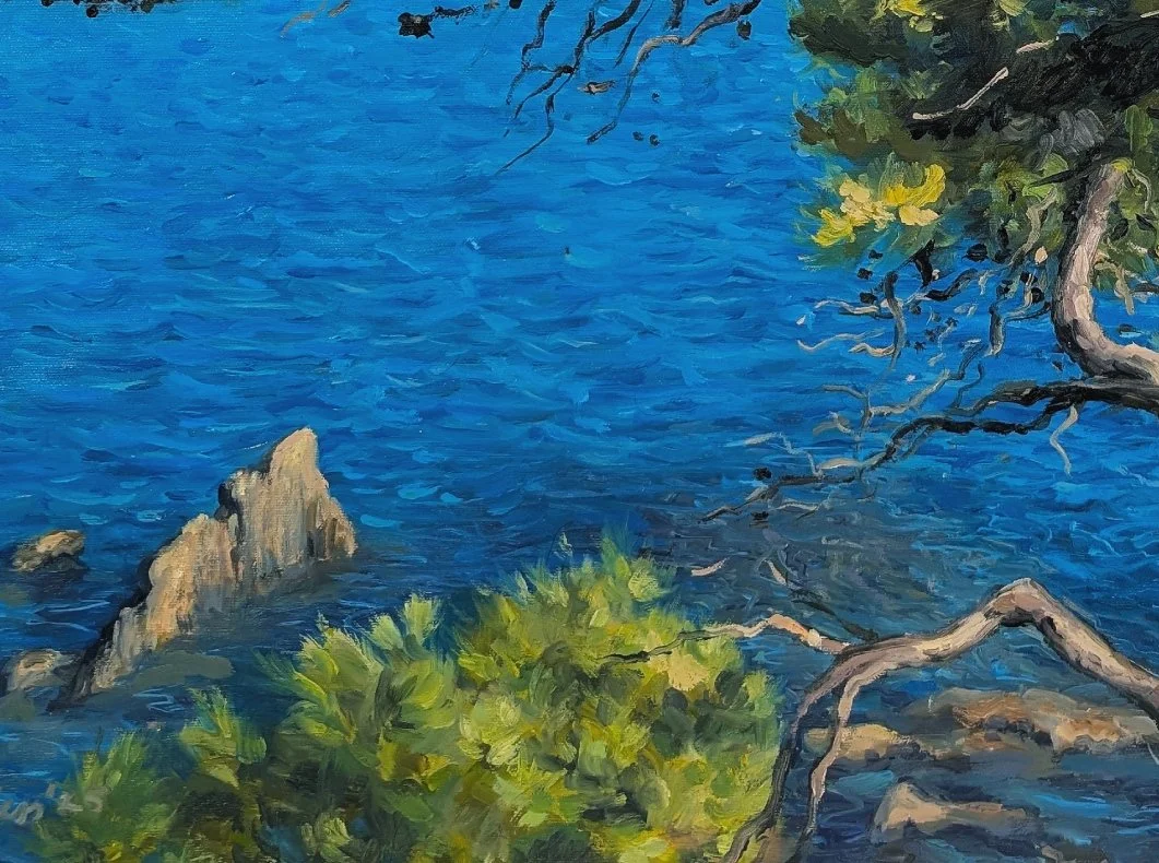 Pine Tree, Koroni - Harriet Lawless Artist