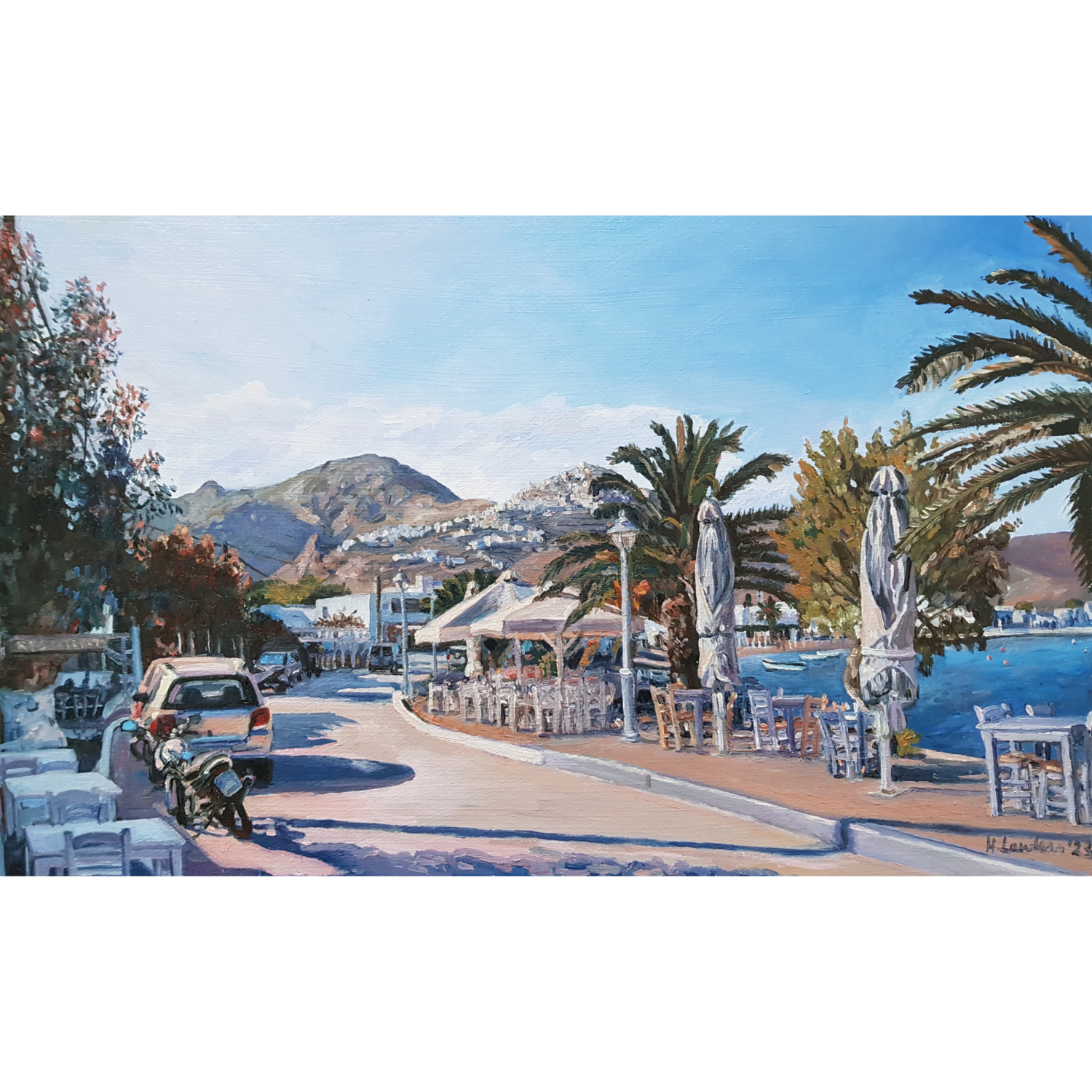 Serifos, Preparations For Easter - Harriet Lawless Artist