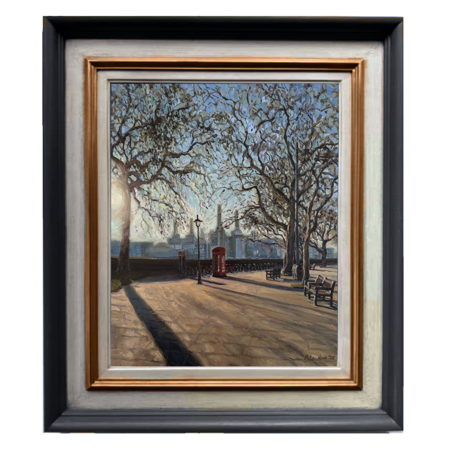 London Evening, Winter Shadows