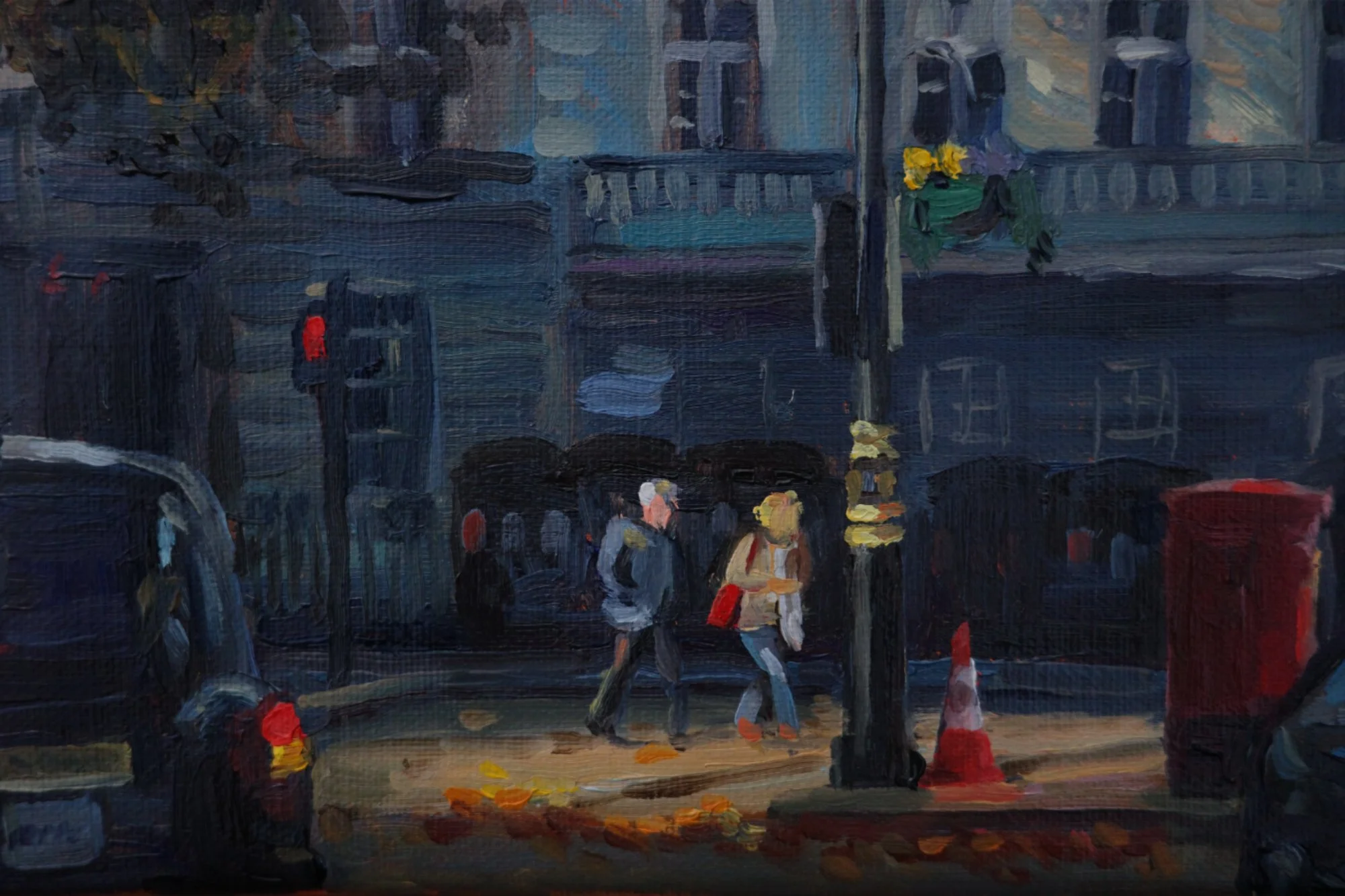 Autumn Shadows, Pimlico - Harriet Lawless Artist