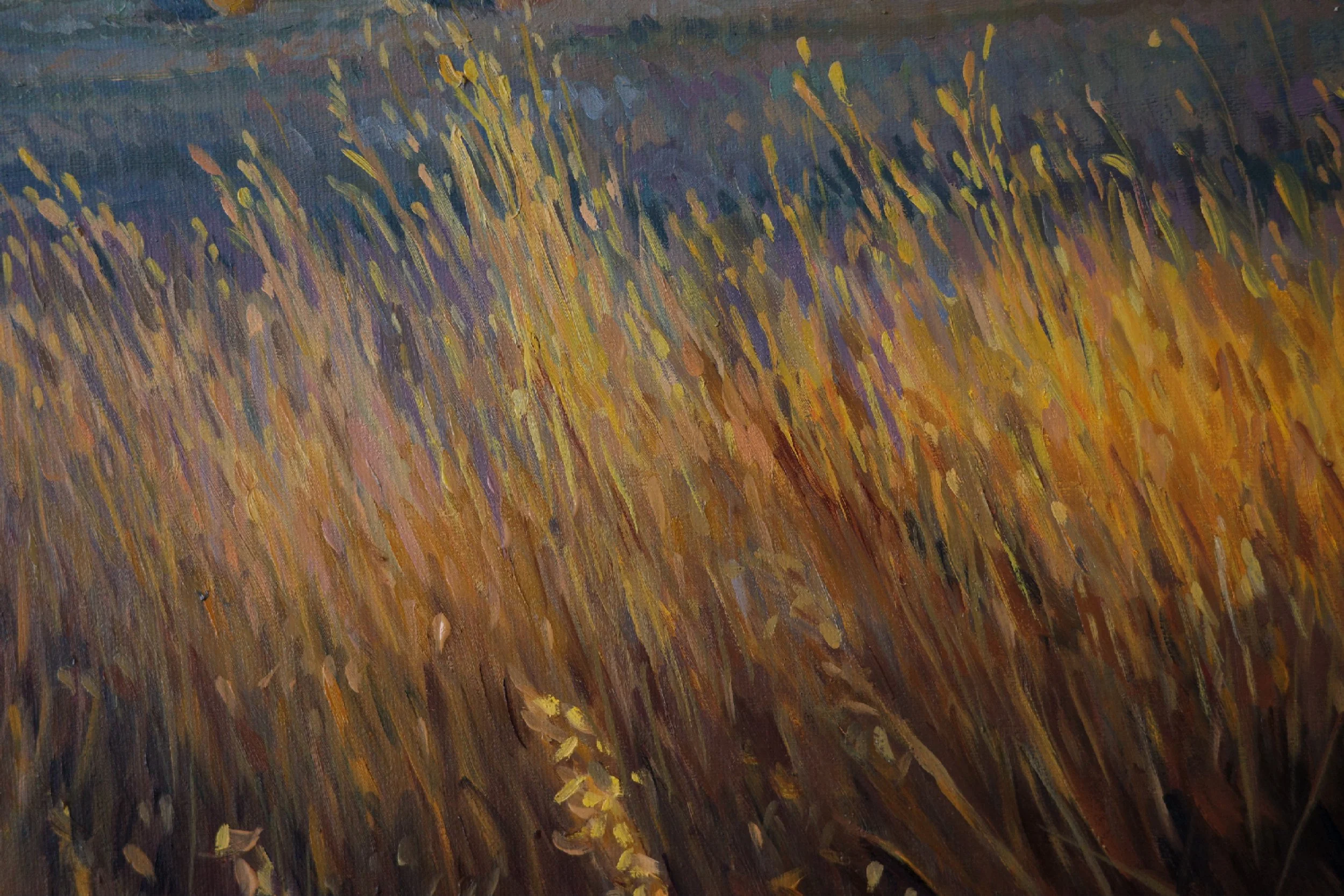 December Dusk, Cornishtown - Harriet Lawless Artist