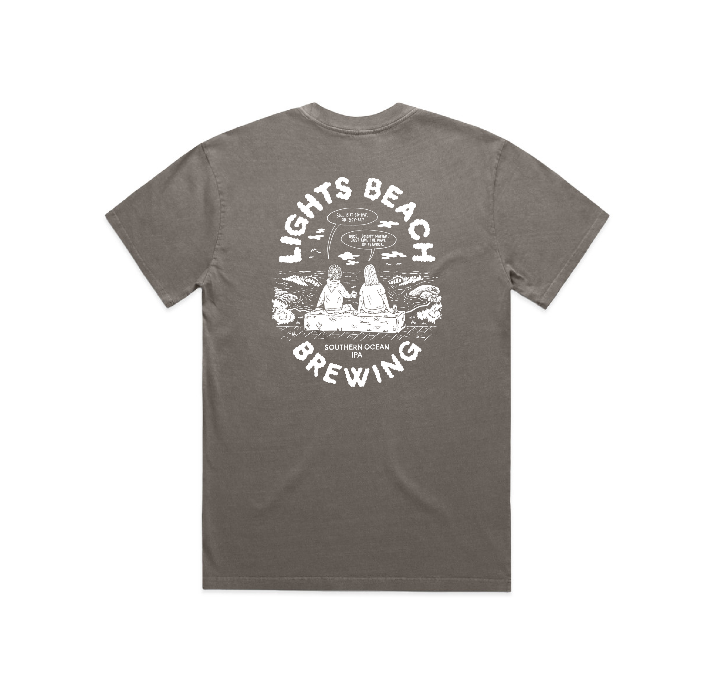 Lights Beach Brewing Limited Edition First Birthday SOIPA Tee
