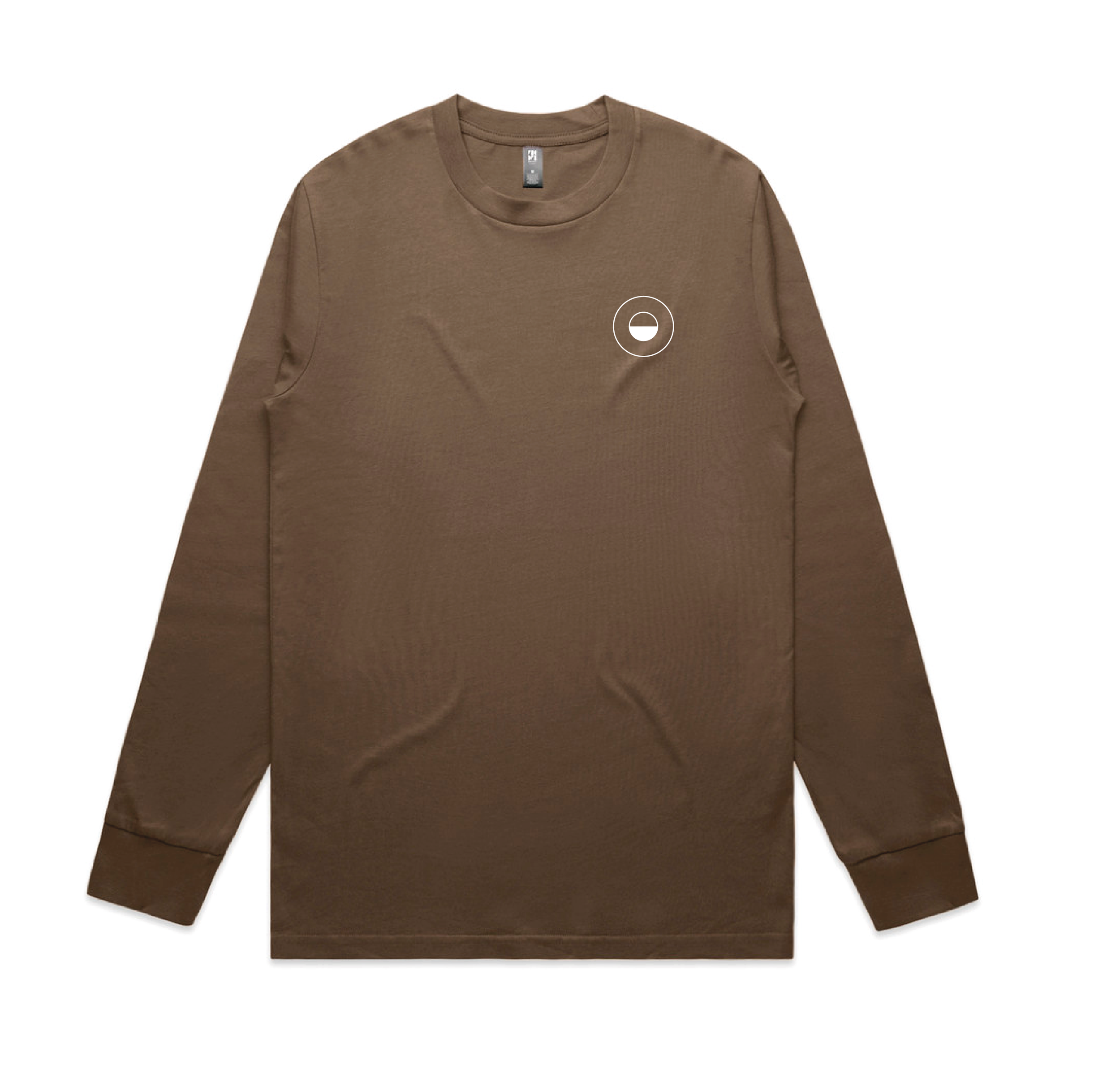 Lights Beach Brewing Long Sleeve Tee - Walnut