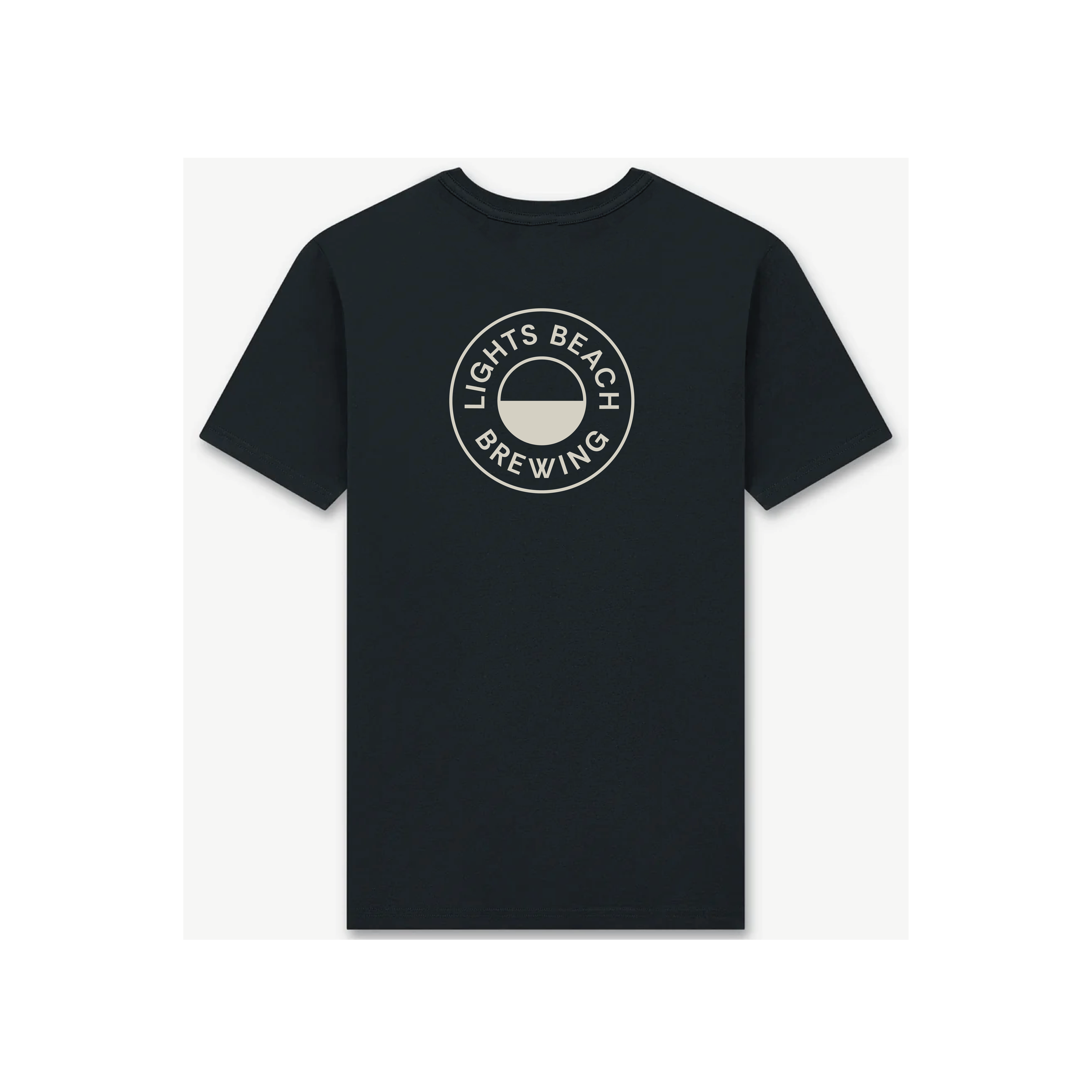 Lights Beach Brewing Earth Positive T-Shirt Black