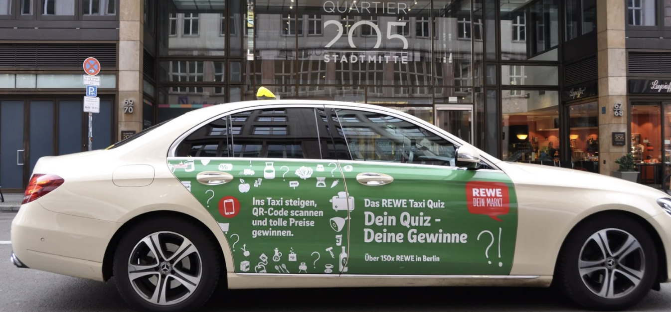 Taxi-Werbung: Kosten und Strategien für maximale Reichweite