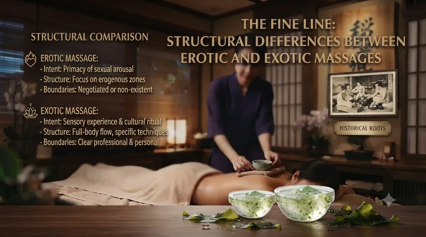 The Fine Line: Structural Differences Between Erotic and Exotic Massages