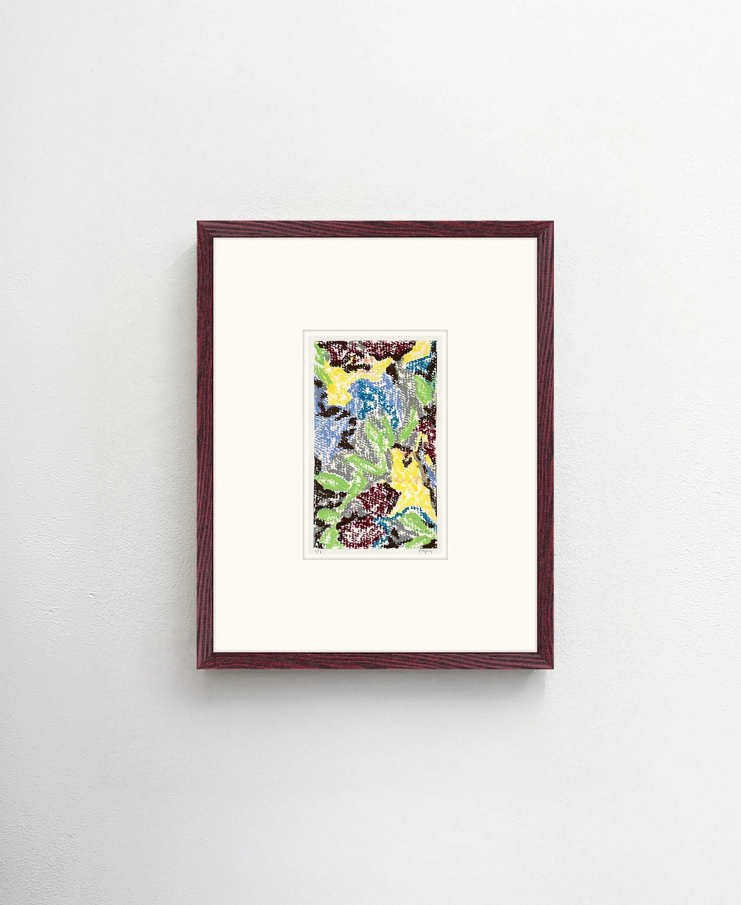 Framed Foliage Study VII