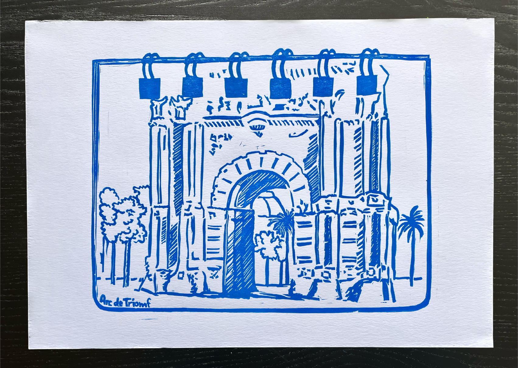 Arc de Triomf Barcelona. 2025.