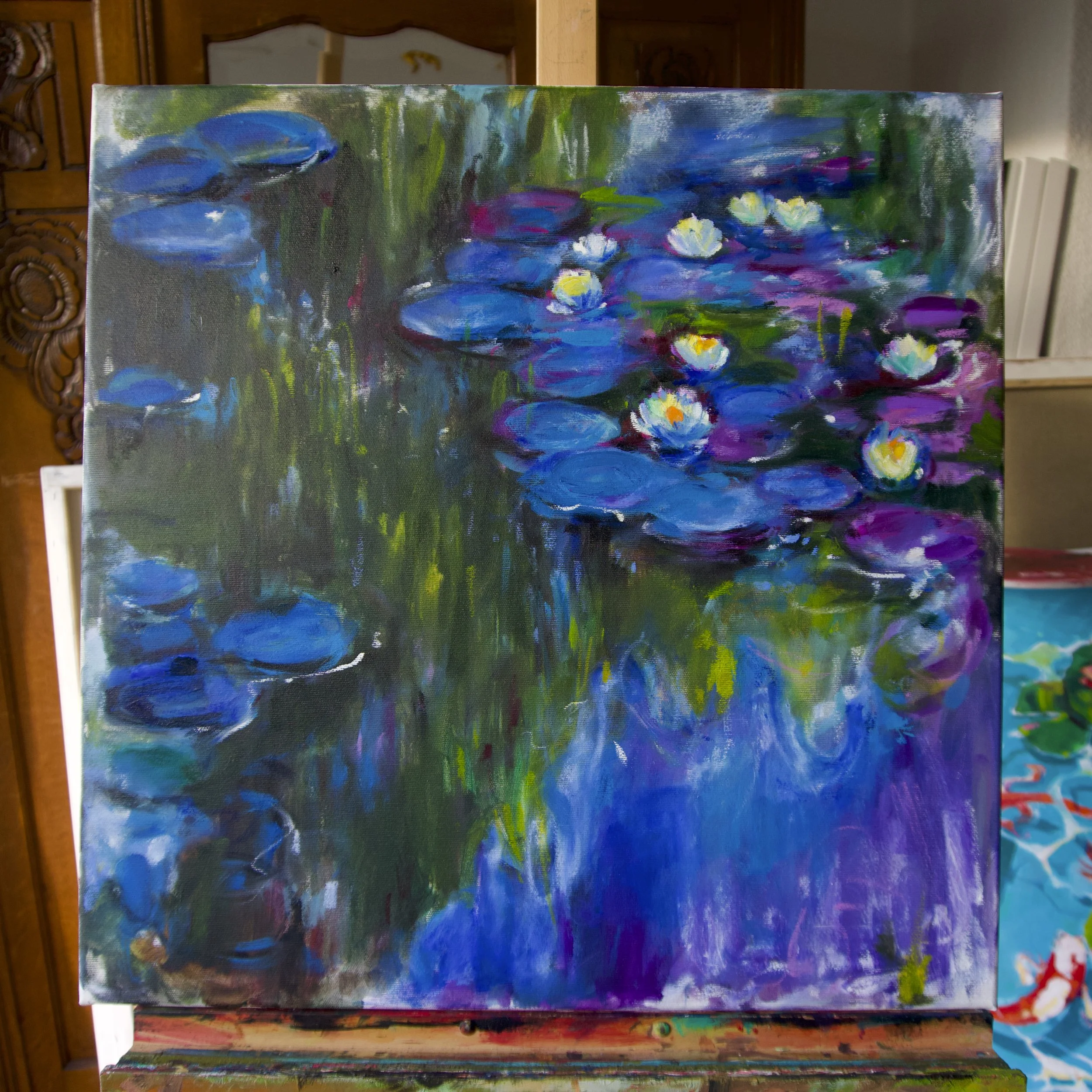 Water lilies (Hannah's version) - detail 1