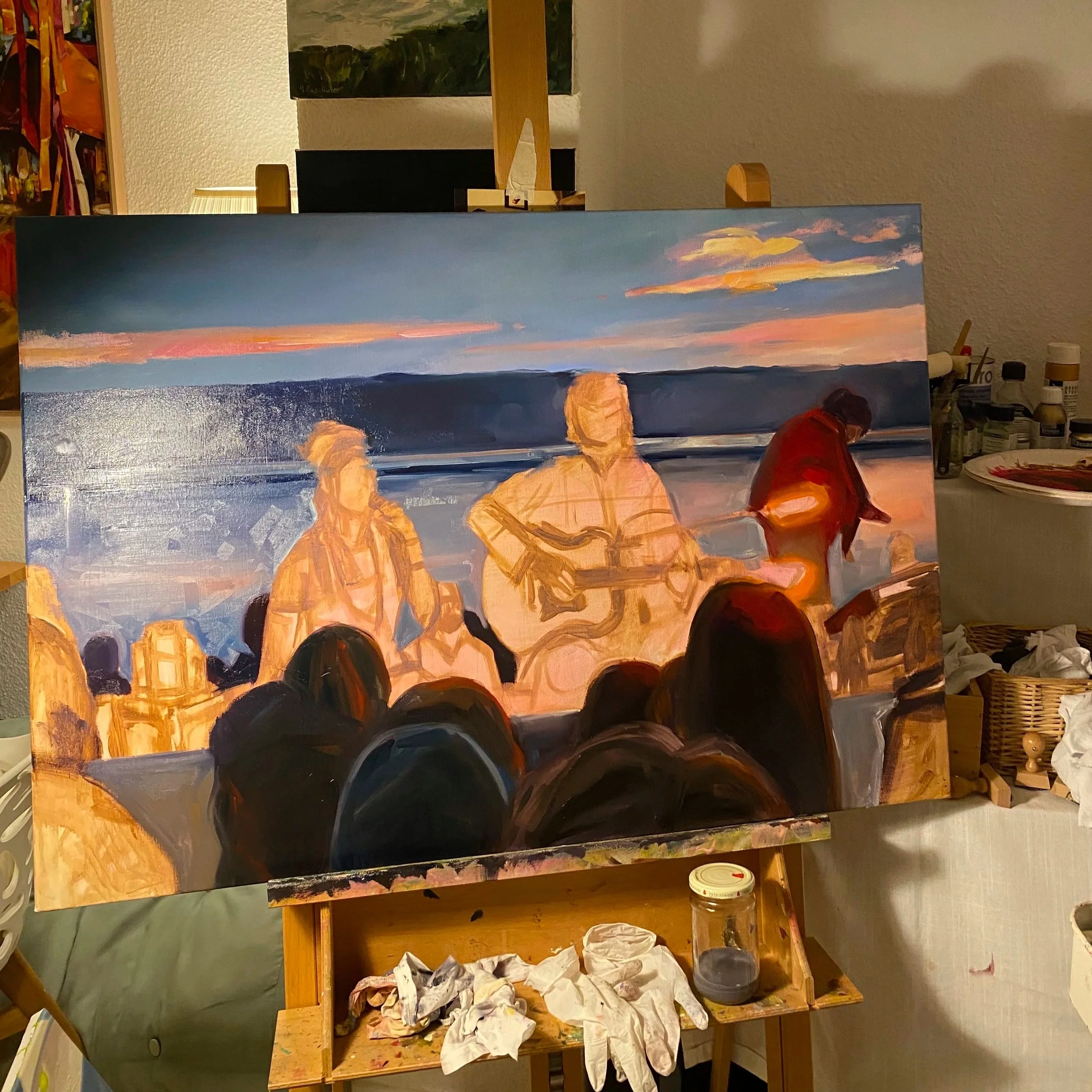 Singing for the stars - detail 1