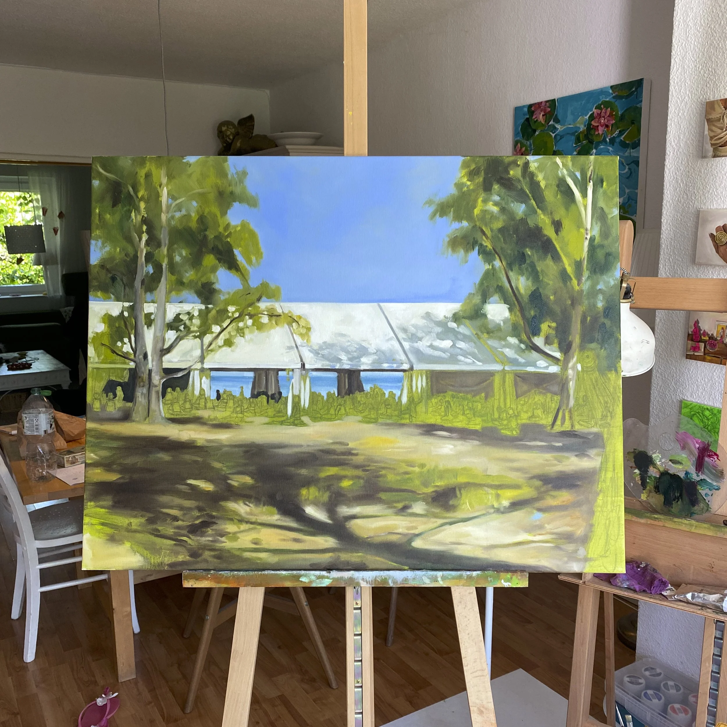 Morning meditation - detail 1