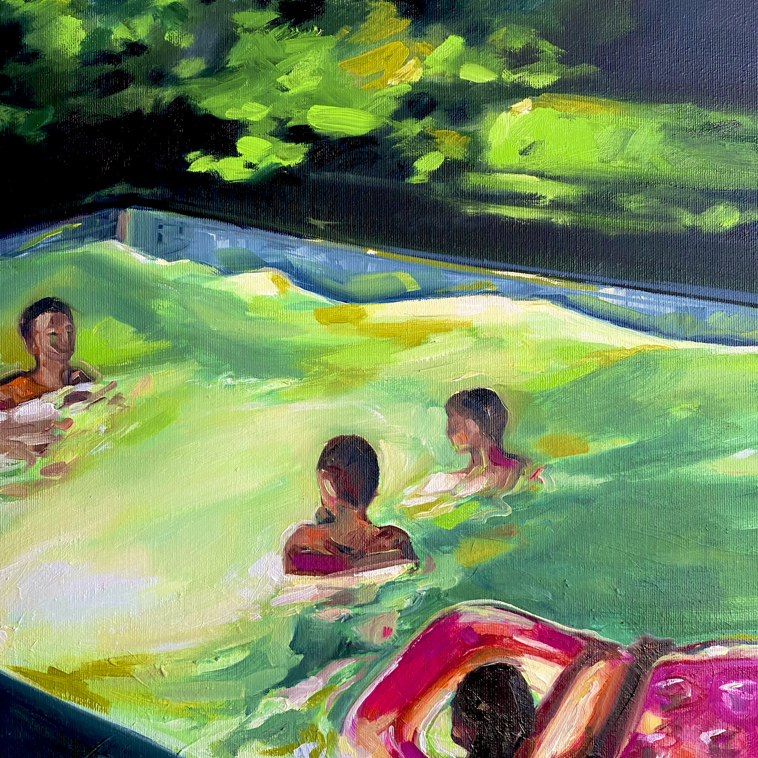 Night swim - detail 1