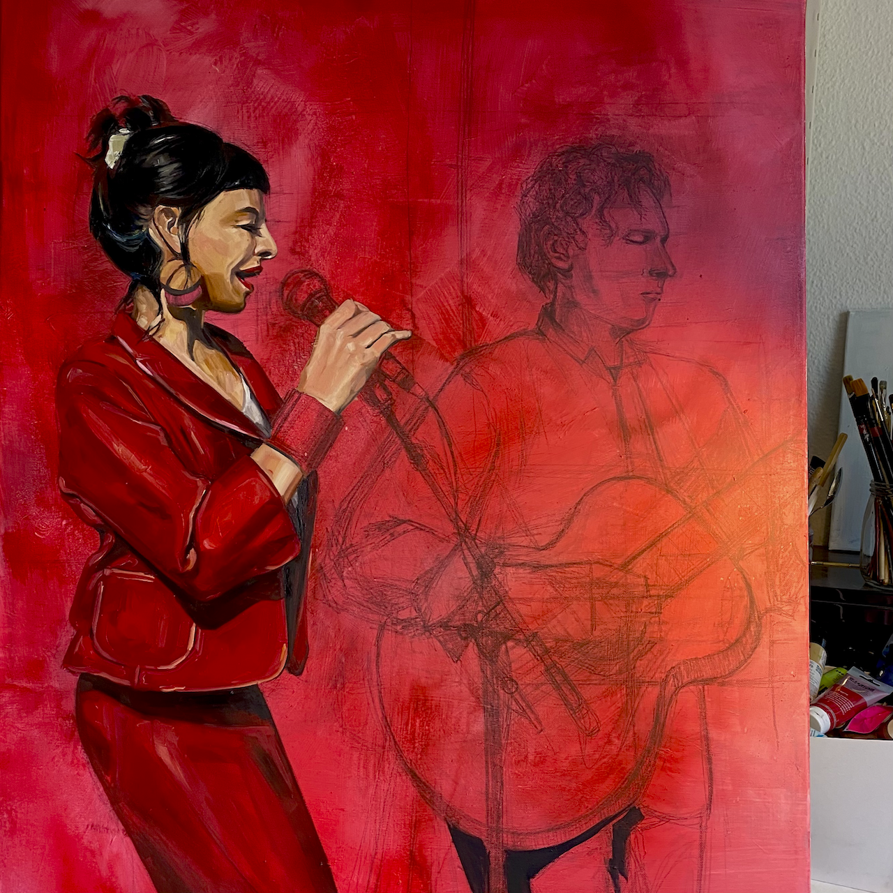 Minerva y Peter - detail 1