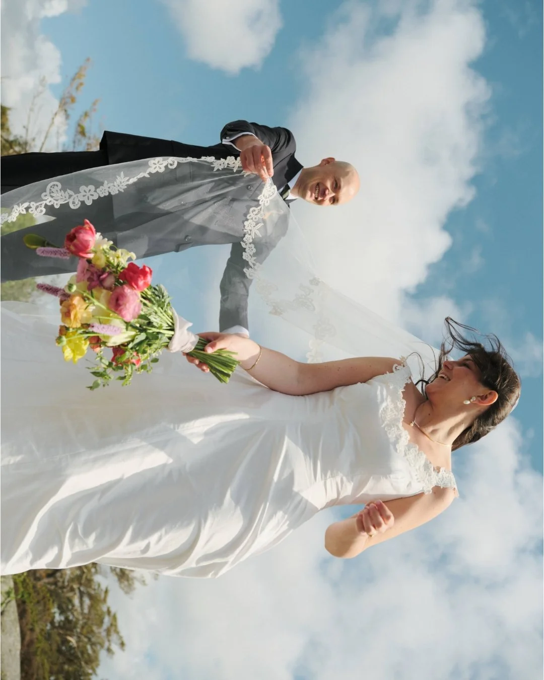 Max &amp; Saga caught me crying during their ceremony.
They giggled.
I kept crying.