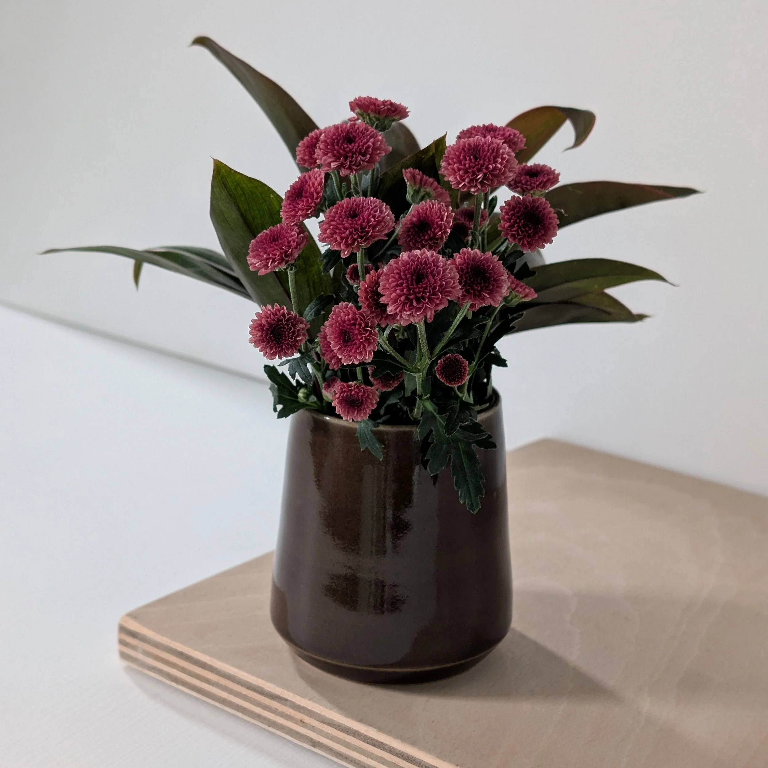 Small Vase in Field Brown
