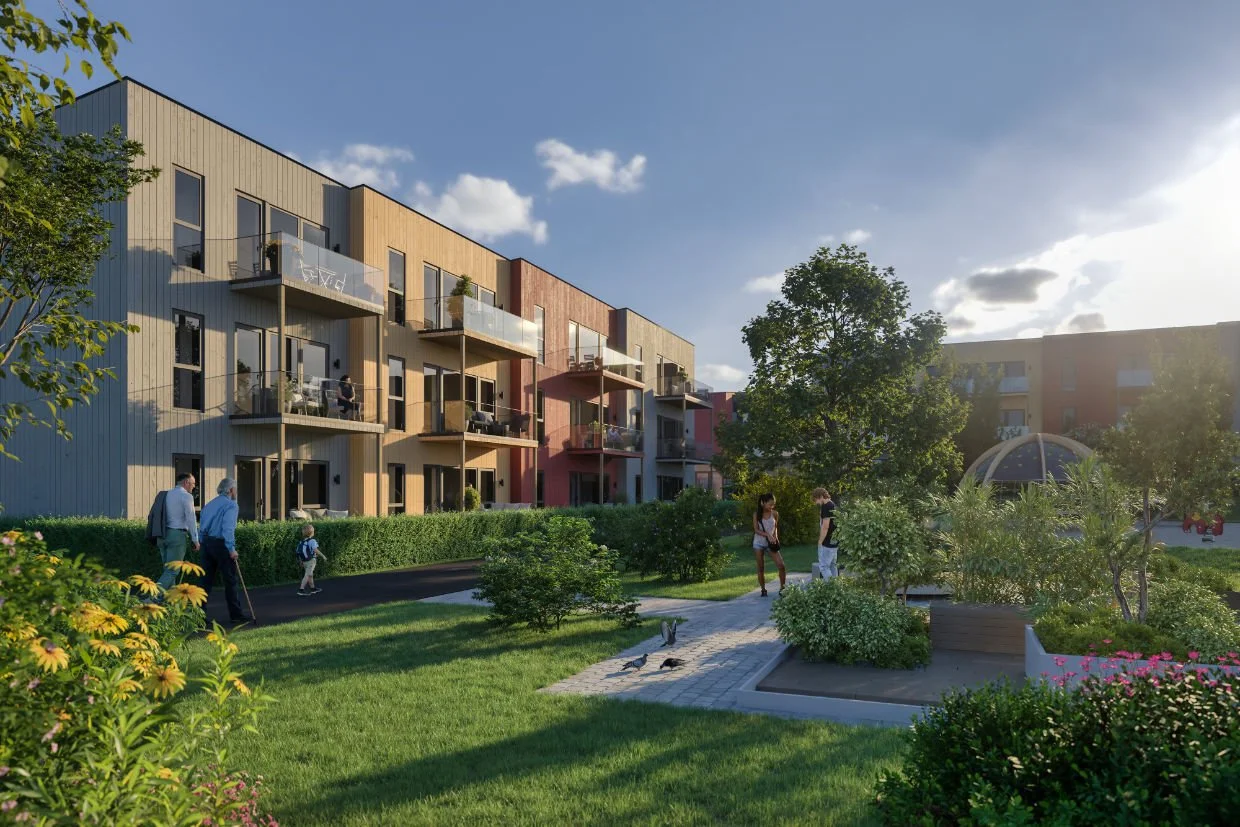 Rekkehus-med-platformheis-83m2-fasade-A