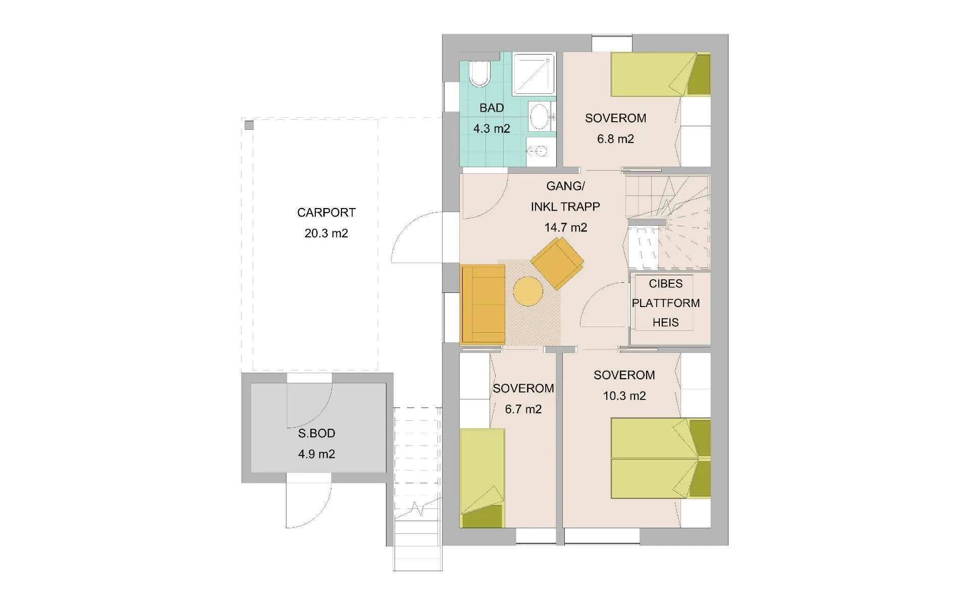 Rekkehus-med-platformheis-95m2-1etg