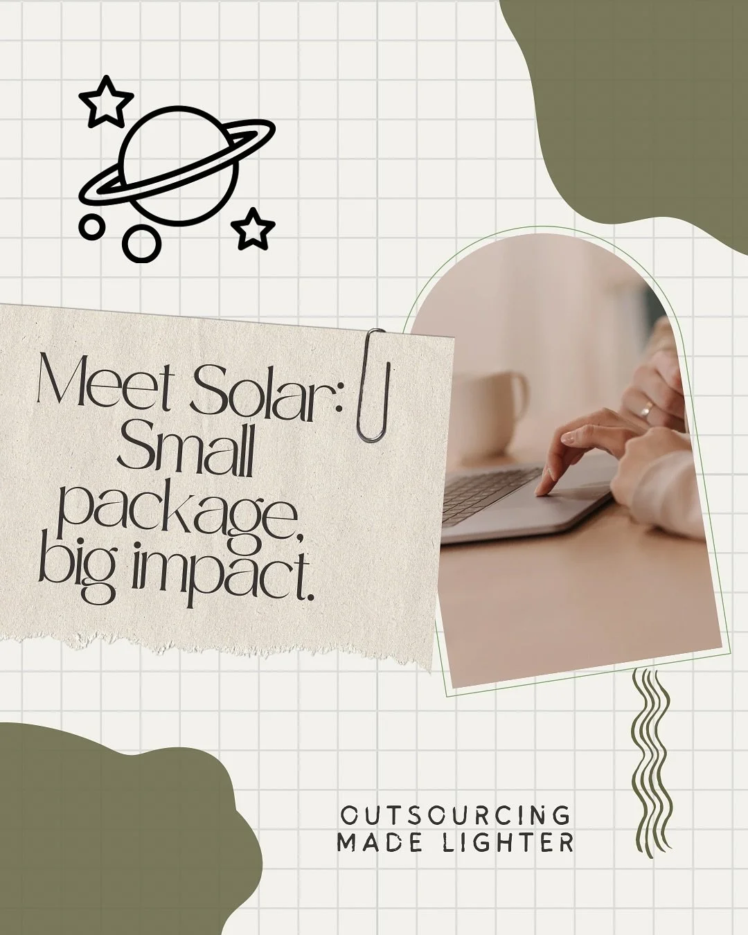 ✨ This week we&rsquo;re introducing our Solar package ✨

Think of it as the little sister to our Cosmic package - the same tailored support, but in a smaller time bundle.

With 5 hours of help each week, Solar is perfect if you:

- Don&rsquo;t need f