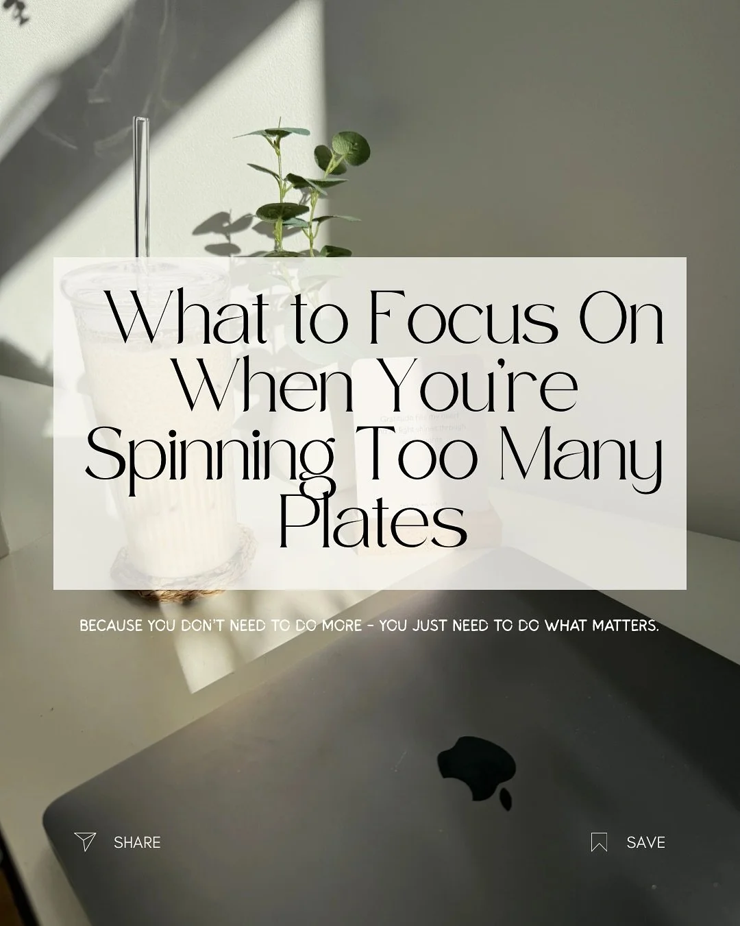 You don’t need a longer to-do list, you need clearer priorities.
November is the month where most business owners start juggling a million things - trying to finish the year strong and keep up with day-to-day tasks. But here’s the truth