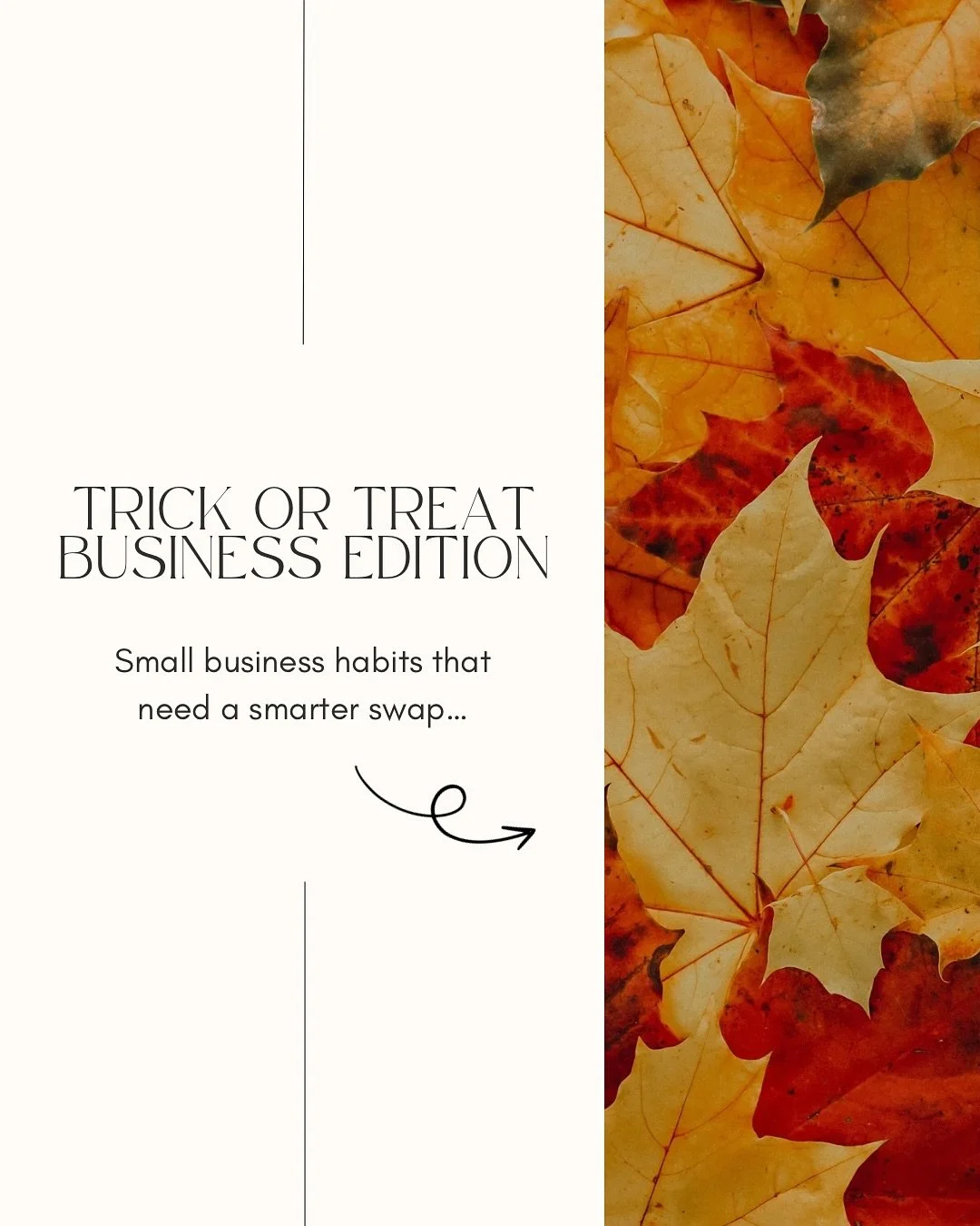 “Trick or Treat Business Edition 🎃
The scariest part of running a business?
It’s not ghosts or goblins, it’s disorganisation.
🍂 Managing projects from your inbox.
🍂 Files in ten different places.
🍂 No clear deadlines or task o