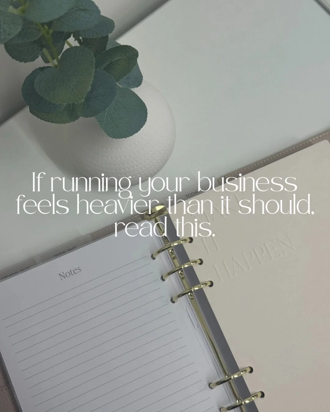POV: your business is doing &ldquo;fine&rdquo; but you feel permanently switched on

You&rsquo;re not struggling because your business is failing.
You&rsquo;re struggling because everything in your business still relies on you.

As a small business g