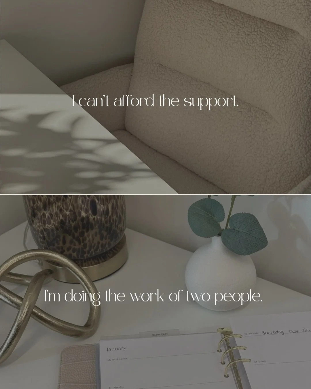 You can&rsquo;t afford help&hellip;but you&rsquo;re doing everything

Most business owners don&rsquo;t avoid support because they don&rsquo;t need it. They avoid it because they&rsquo;re trying to be sensible and keep costs under control while everyt