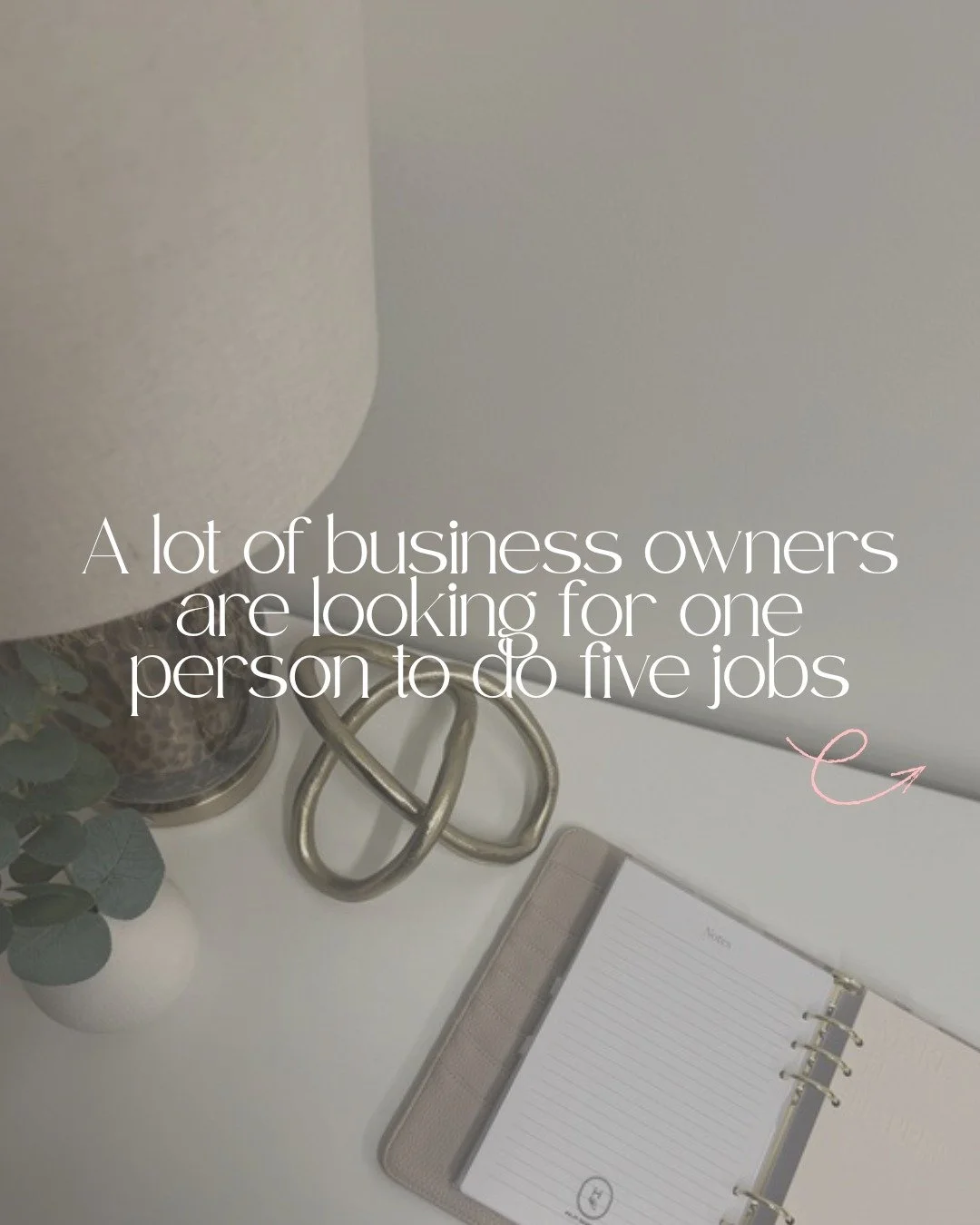 Here's what most people get wrong about hiring a VA.

They think one person can do everything. Admin, social media, inbox management, bookkeeping, content creation, customer service.

But would you ask your accountant to also run your Instagram? Woul