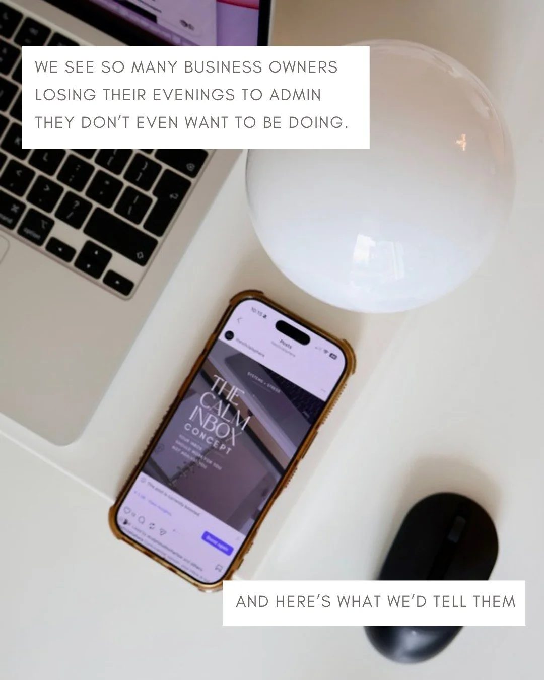 If your Sunday evenings are disappearing into invoices, inboxes, and admin you kept meaning to get to during the week, this one's for you.

First things first, you aren't bad at running your business. But let's be honest, no one tells you how much of