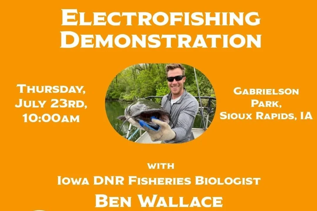 Electrofishing Demonstration with Ben Wallace 