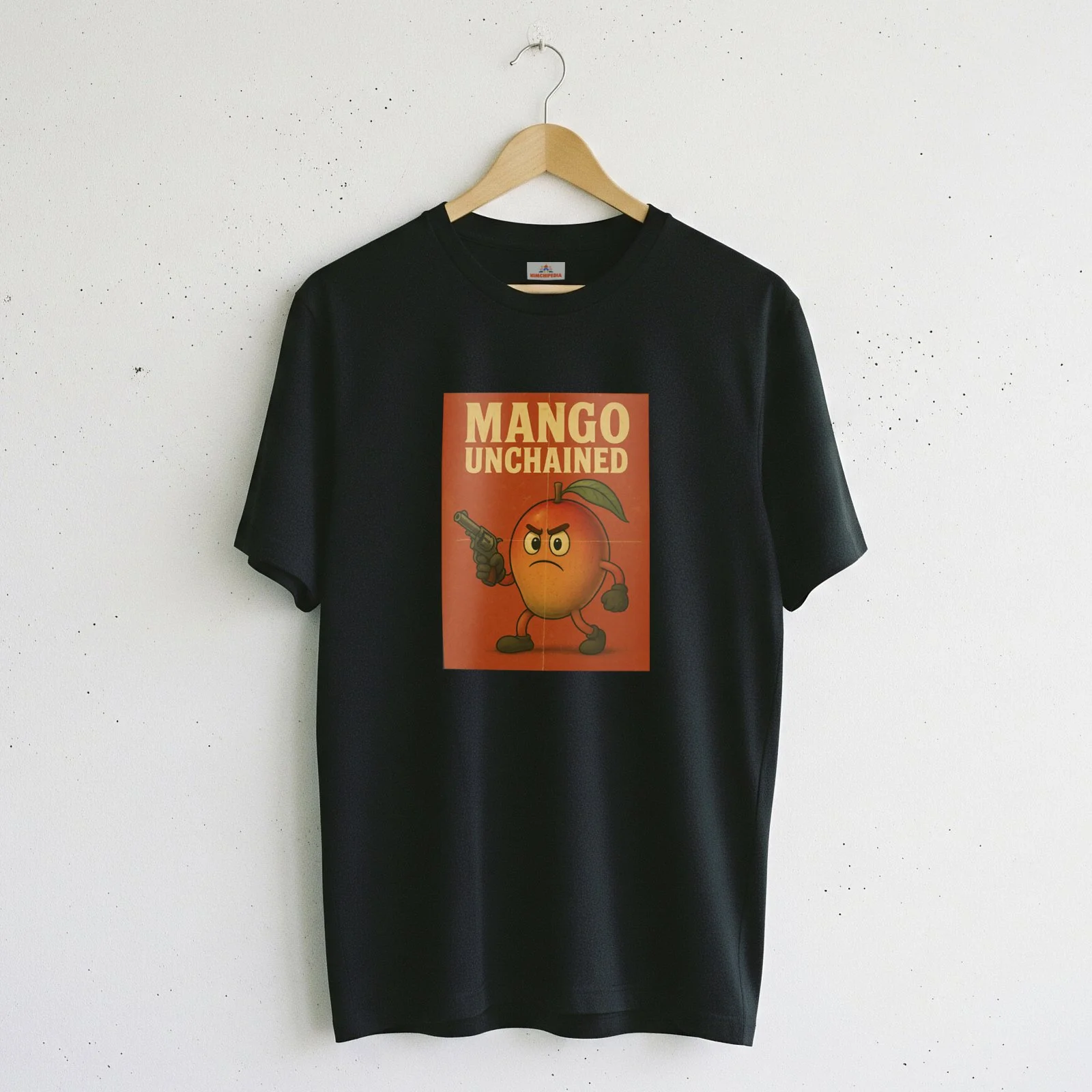 Mango "Mango Unchained" Black T-Shirt