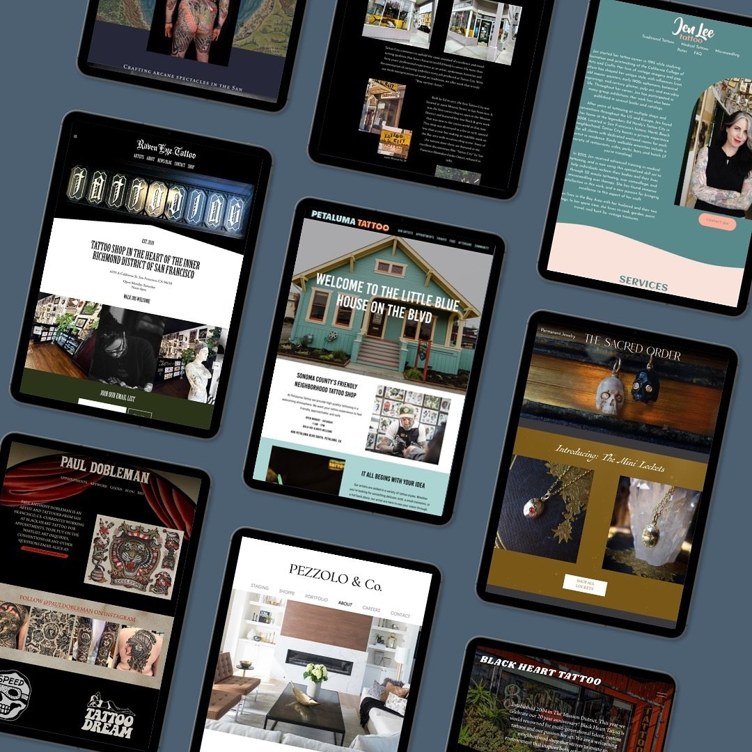 Your website gives your customers their first glimpse at what to expect when working with you. It should reflect your style, personality, and ideals. Let&rsquo;s work together to create something that weaves together all that is uniquely your busines