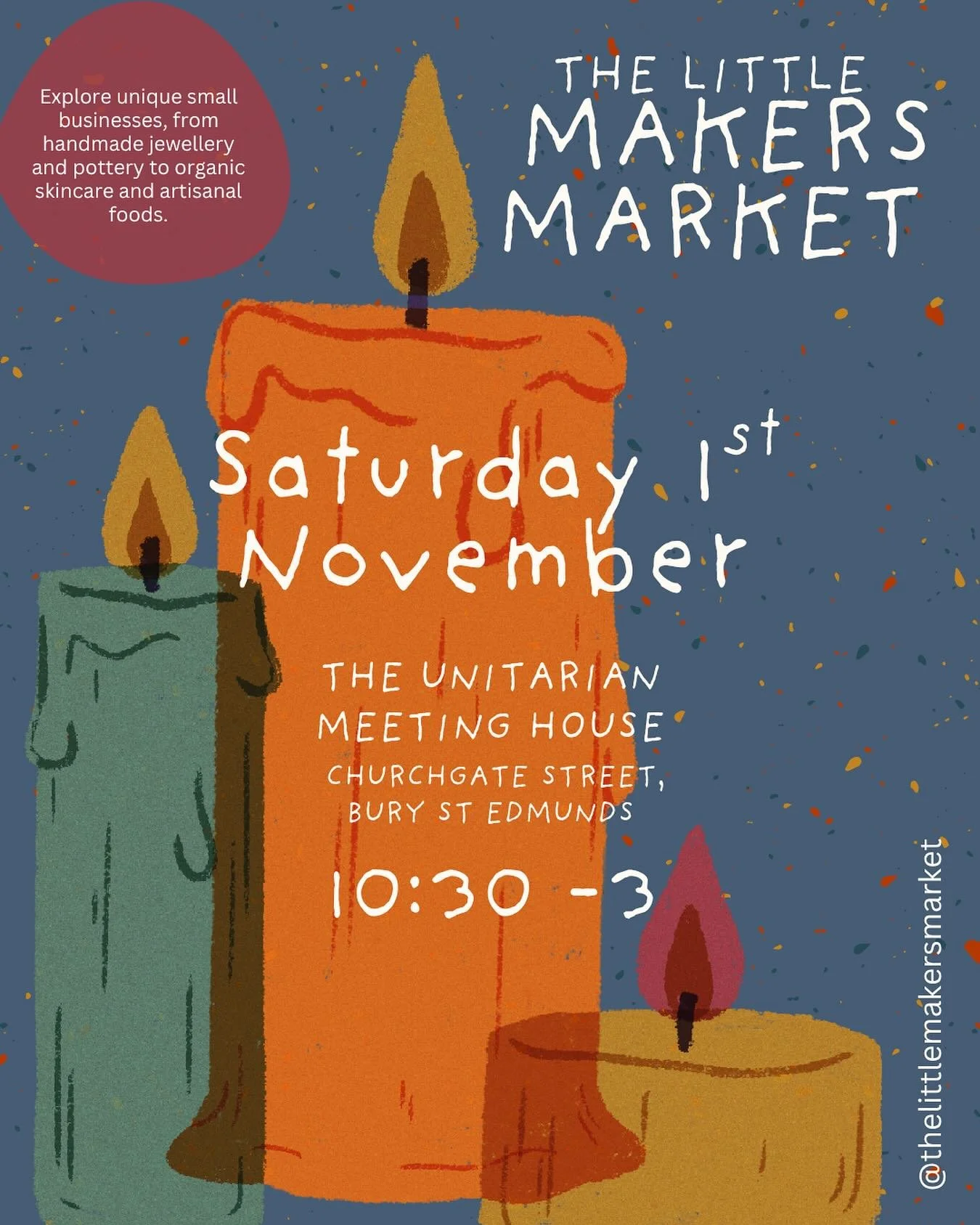 &rsquo;Tis the season for manic market prep 🎄

A huge THANK YOU to all the wonderful makers &amp; visitors who joined us at Culford this weekend! What lovely humans you all are! And what an incredible way to wrap up October! 🧡

This Saturday, 1st N