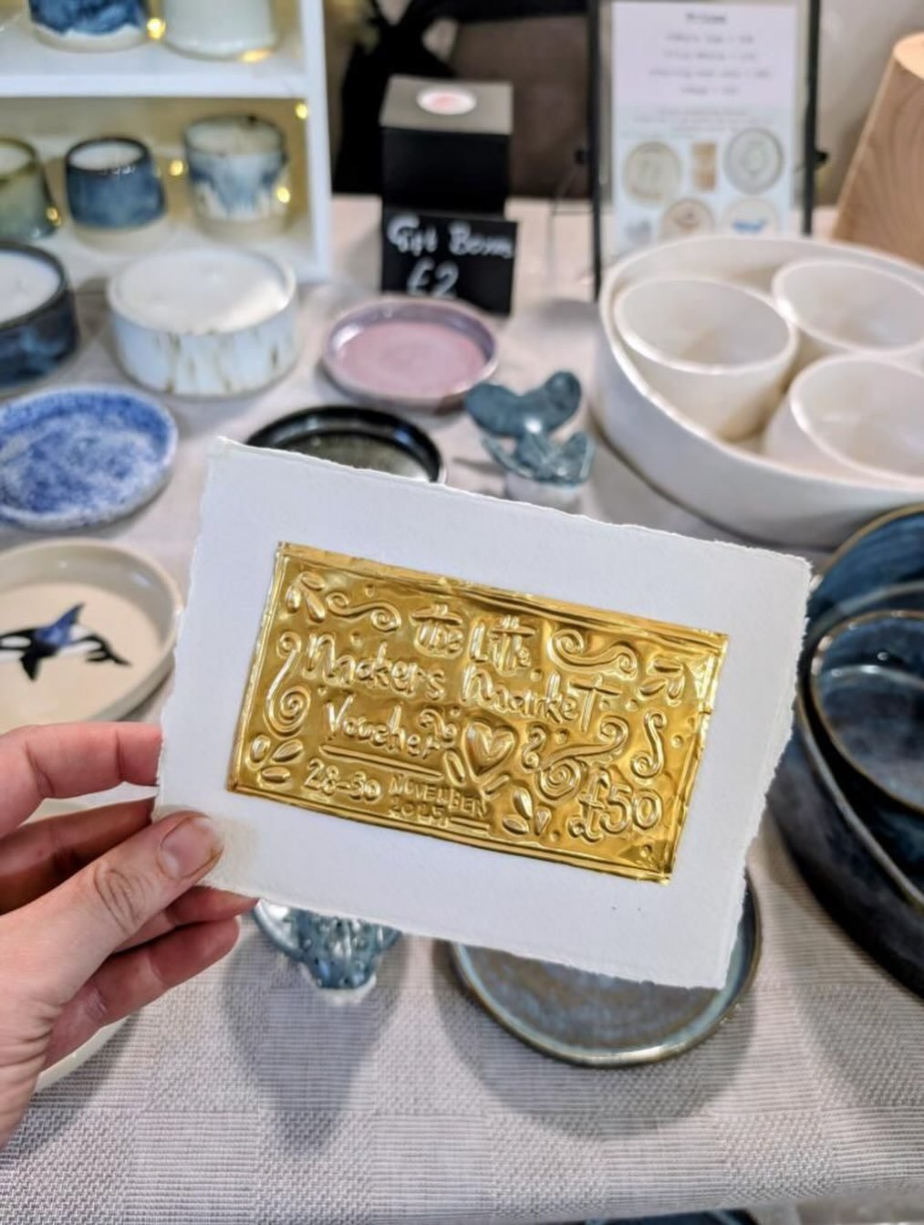 Our lovely winner from last weekend spent her voucher with the gorgeous @hayleyhandmadestudio ✨💛

Good news &mdash; there&rsquo;s another voucher up for grabs this weekend! 
Head to the giveaway post in our feed for all the details.

⏰ You have unti