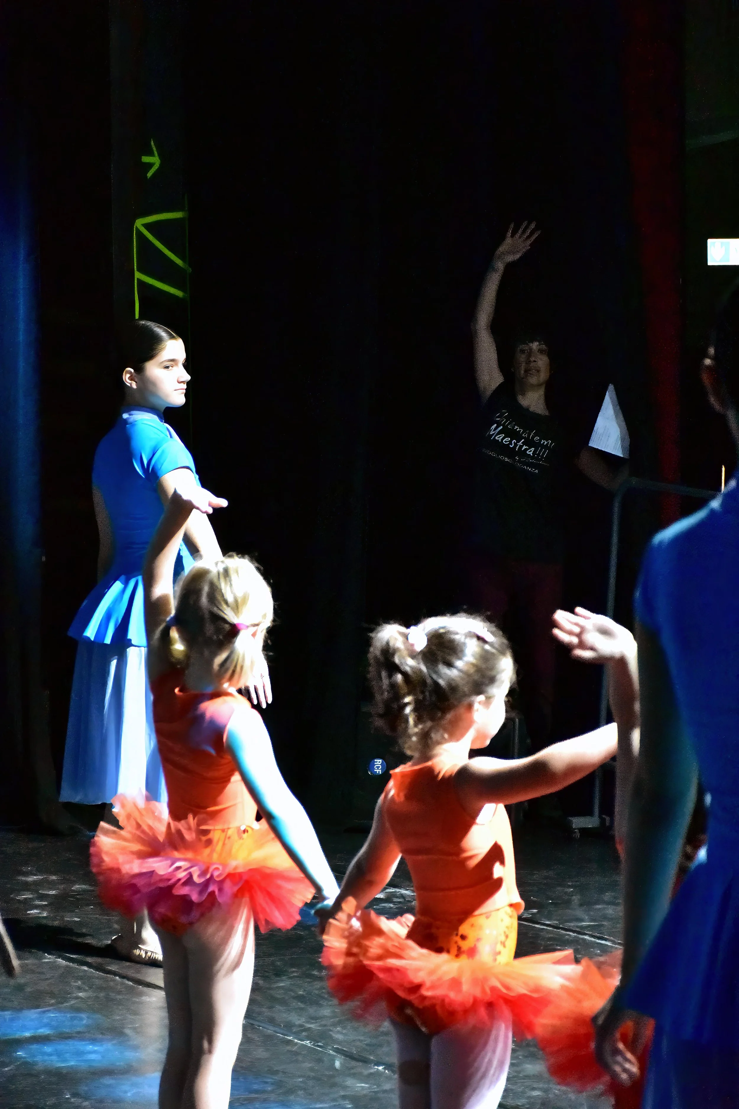 Backstage Saggio Laboratorio Danza ASD Legnano