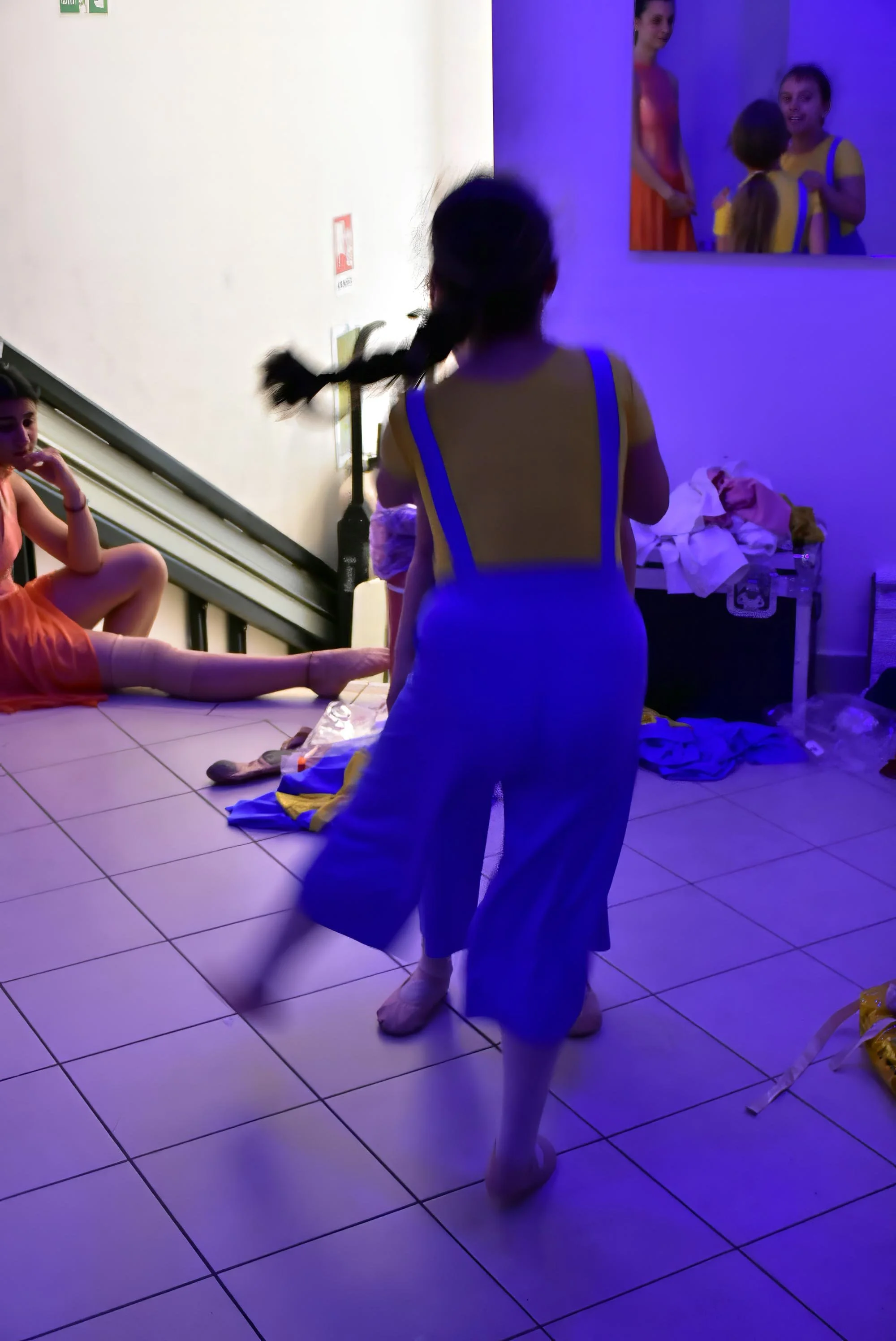 Backstage Saggio Laboratorio Danza ASD Legnano