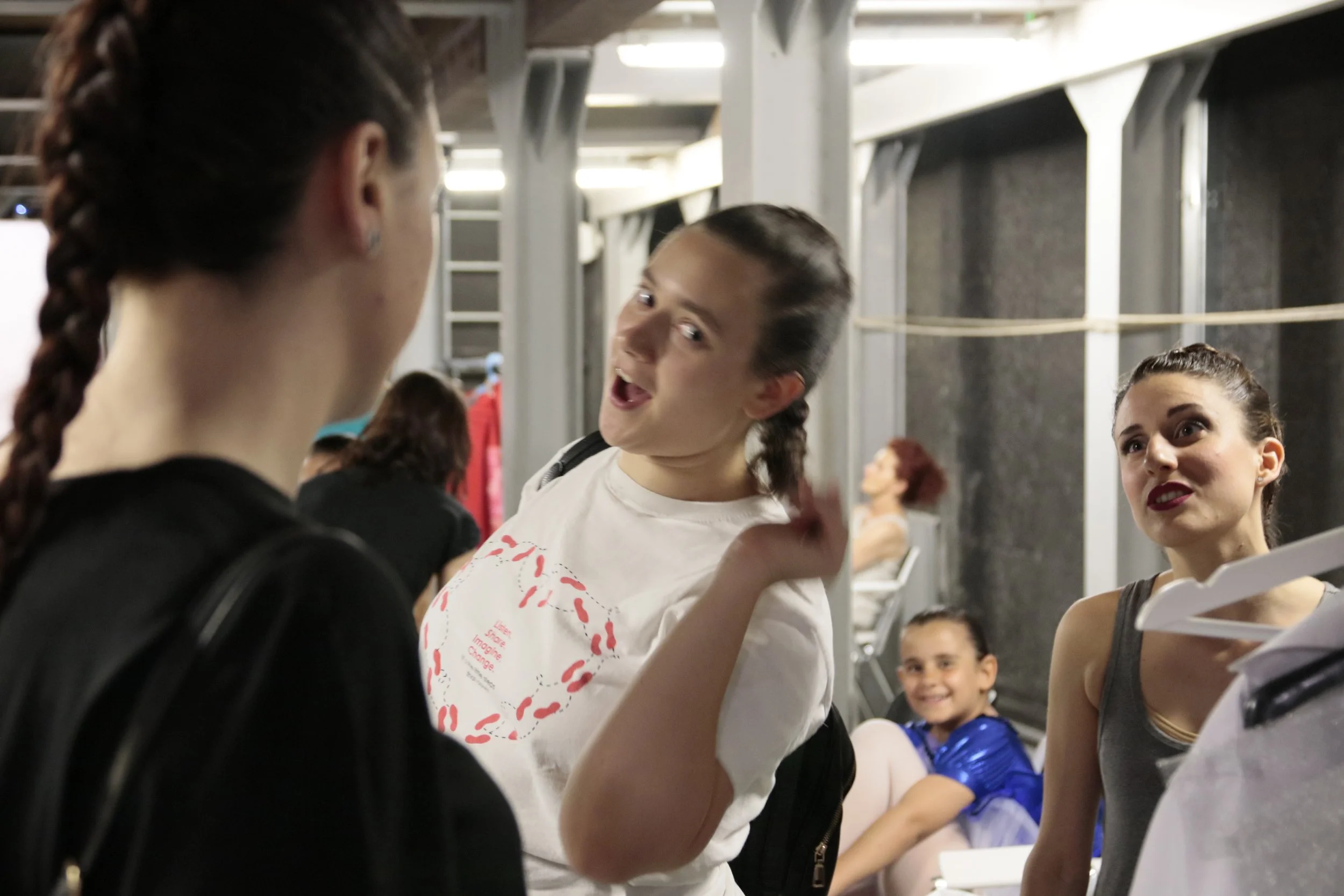 Backstage Saggio Laboratorio Danza ASD Legnano